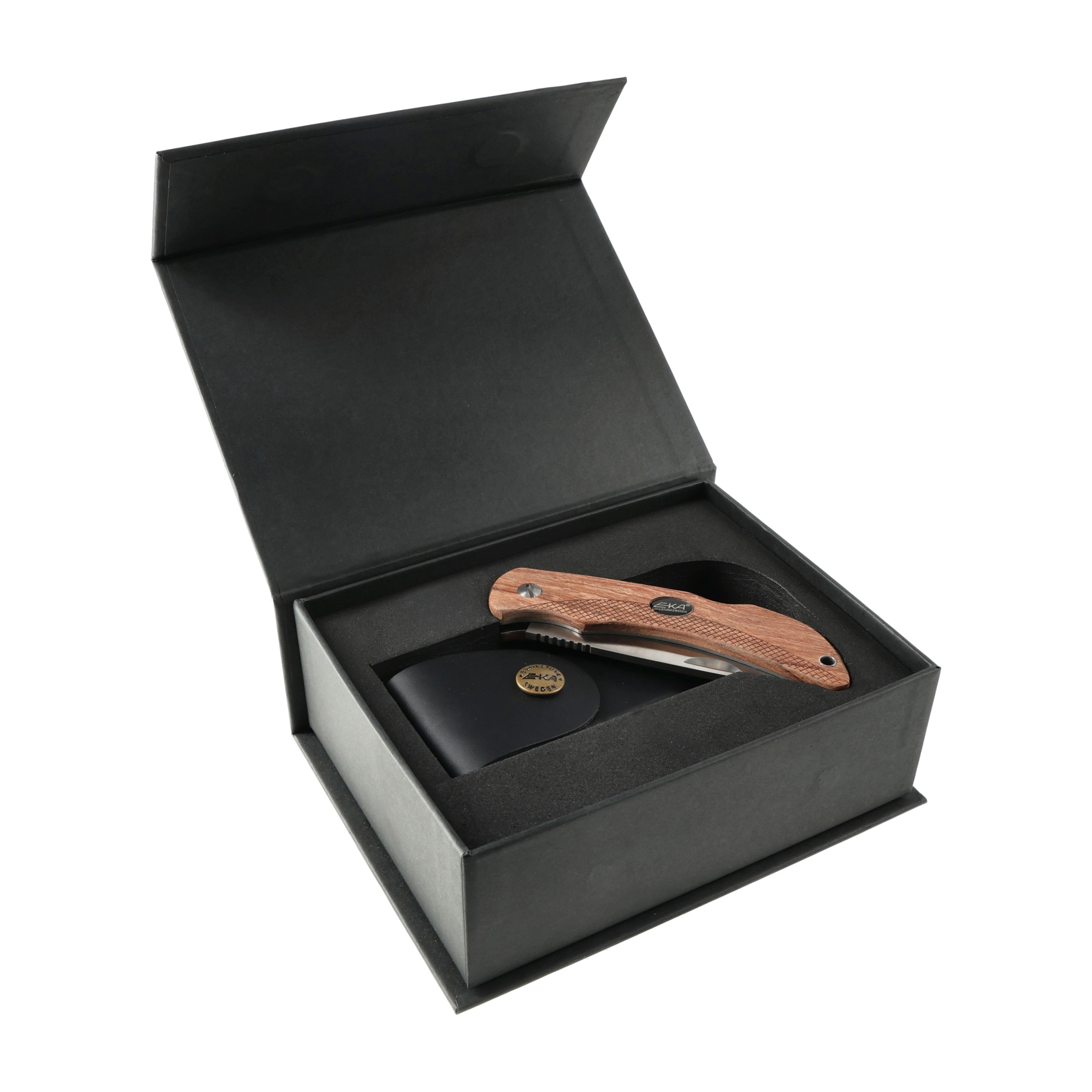 Nóż myśliwski składany Eka Swede 10 wood - obrazek 6