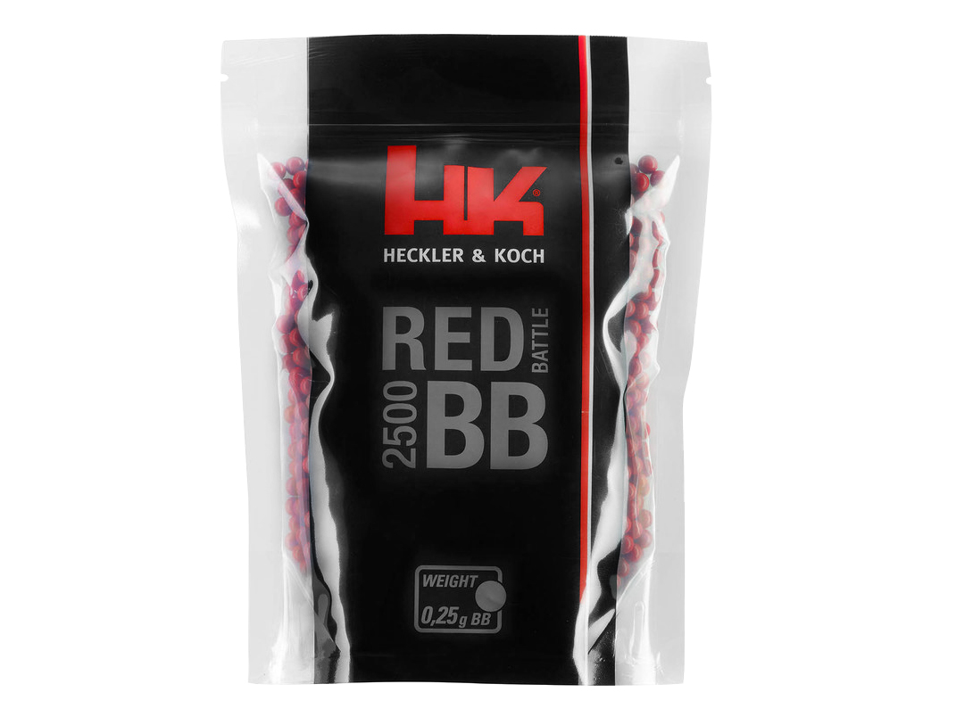 Kulki BB do ASG HK Heckler & Koch Red Battle 0,25 g 6 mm 2500 szt.