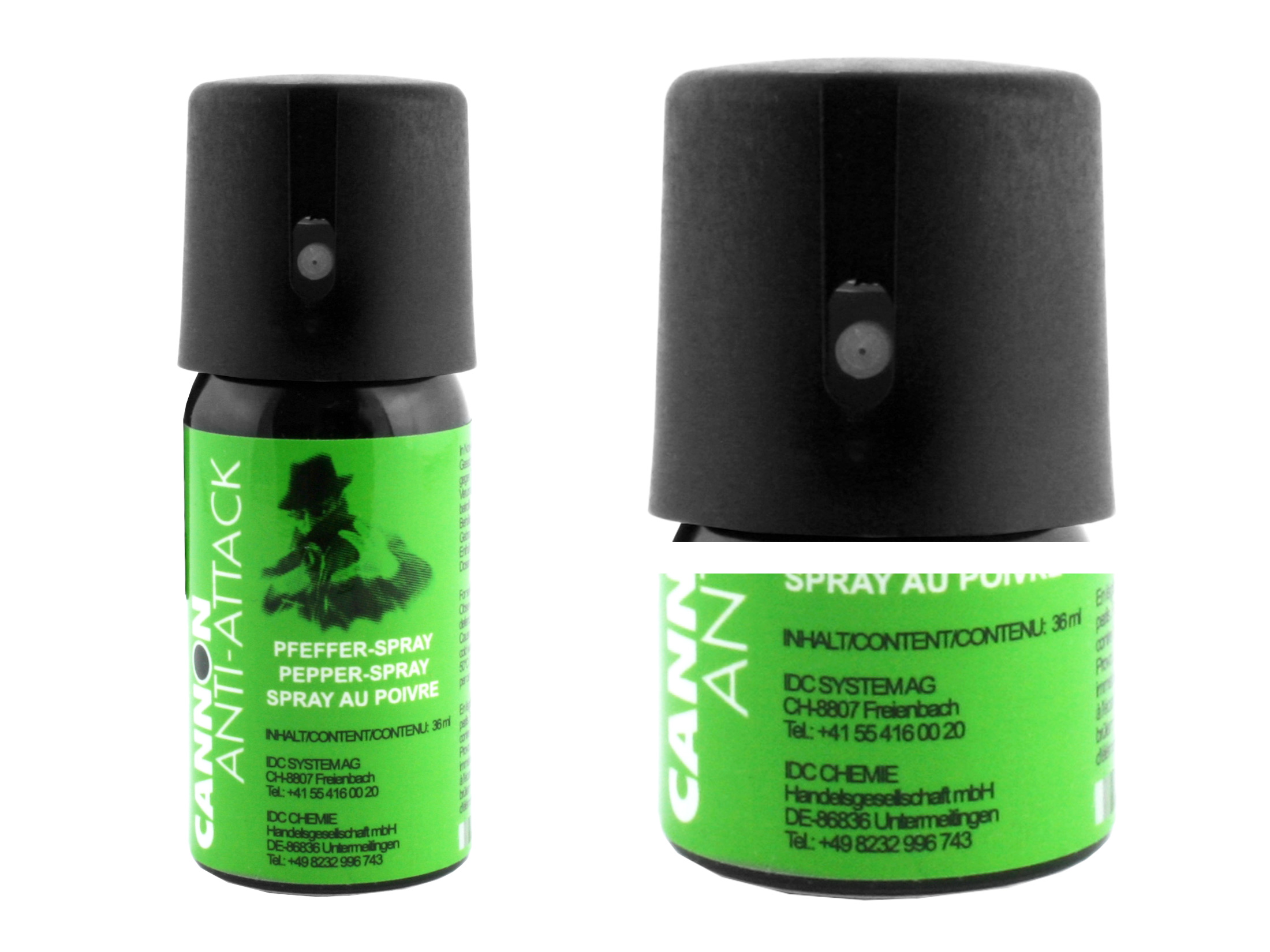 Gaz żel pieprzowy p/w ludziom CANNON 33 ml zielony - obrazek 2