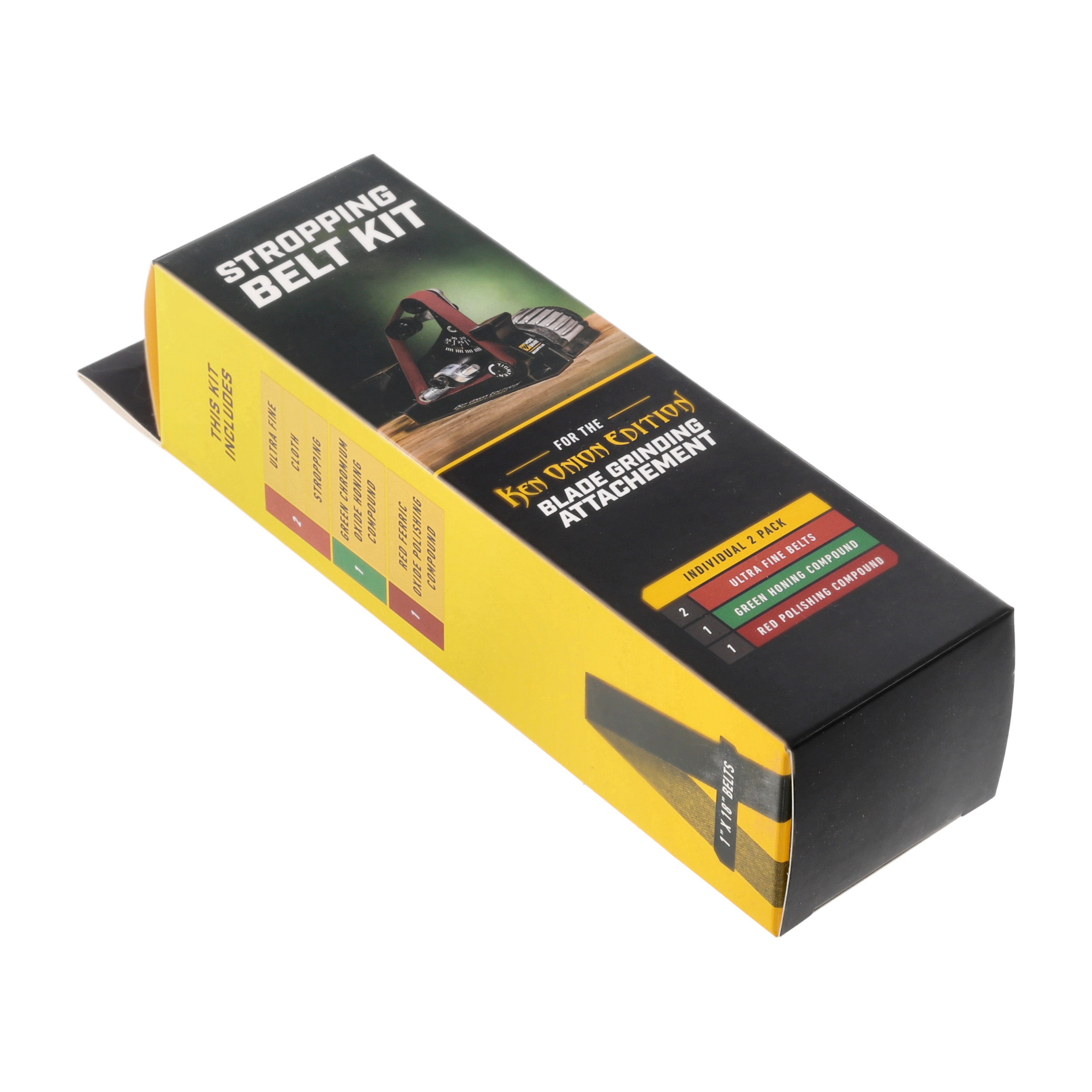 Materiałowe taśmy ostrzące do Work Sharp Ken Onion Edition 2 sztuki - obrazek 4