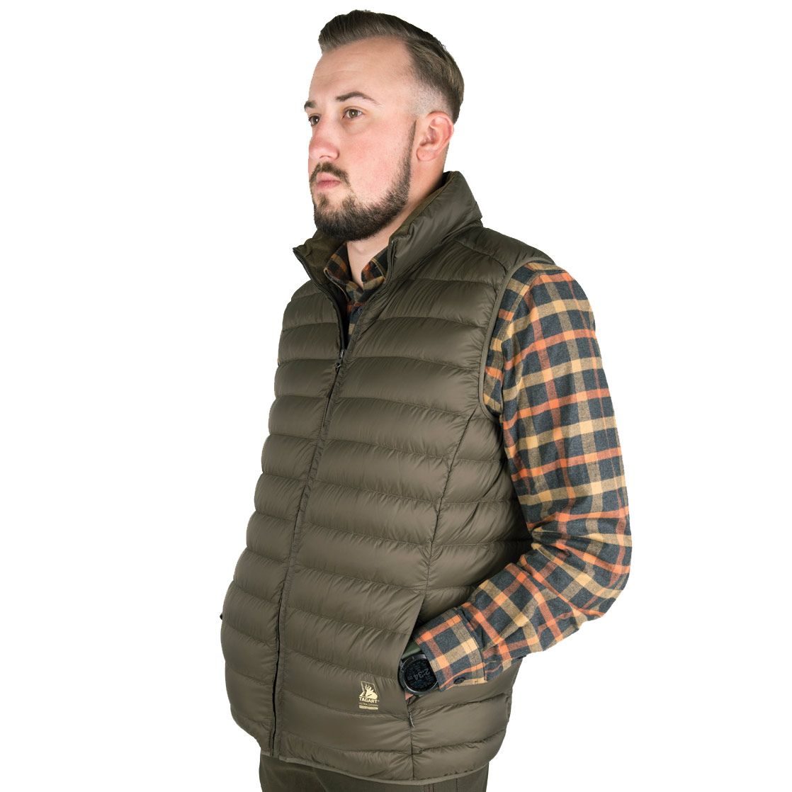 Kamizelka męska Tagart Wing 4 oliwkowa 4XL - obrazek 5