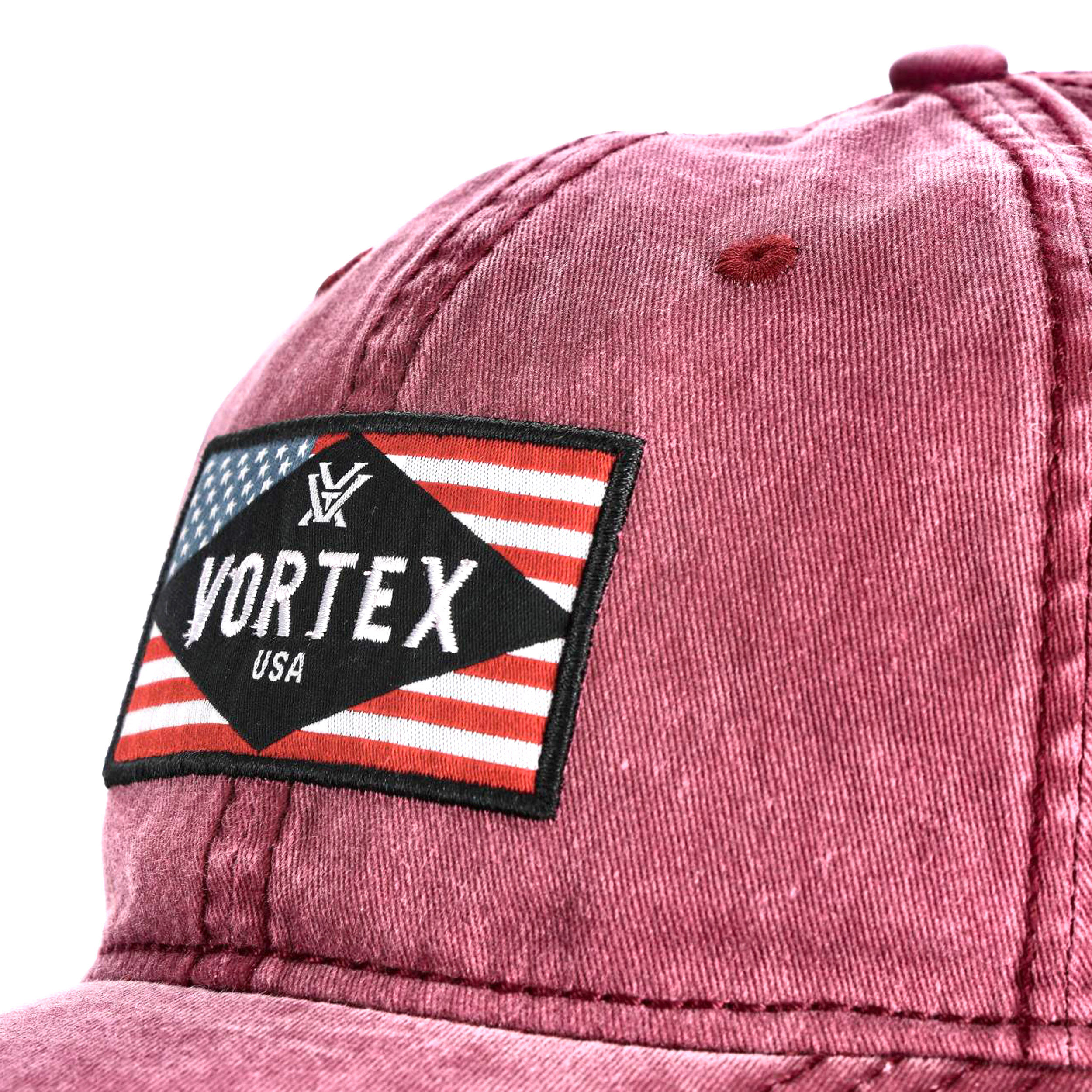 Czapka z daszkiem męska Vortex Rank&File Twill kasztanowaty - obrazek 3