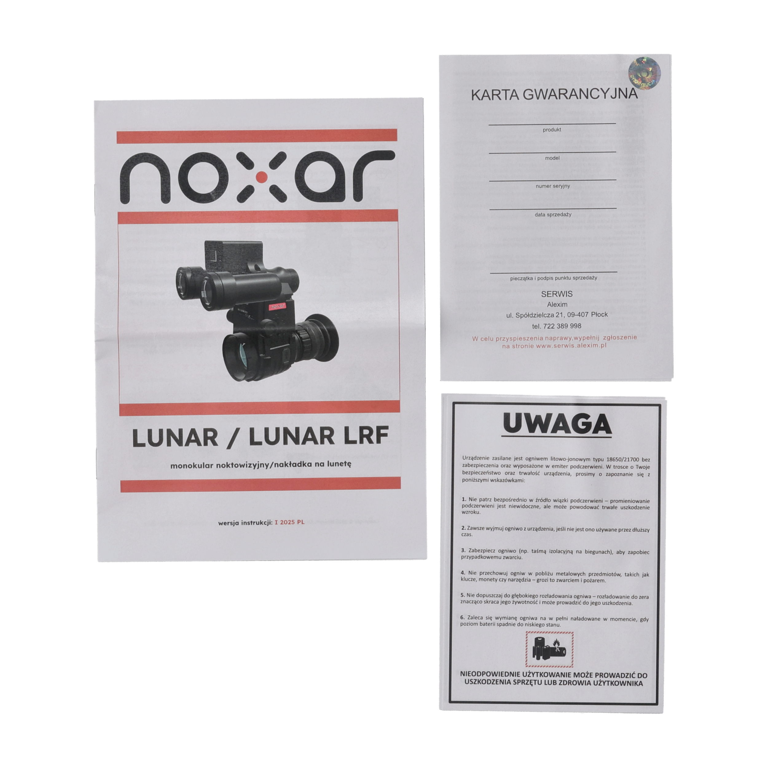 Nasadka noktowizyjna Noxar Lunar LRF 1.0 - obrazek 7