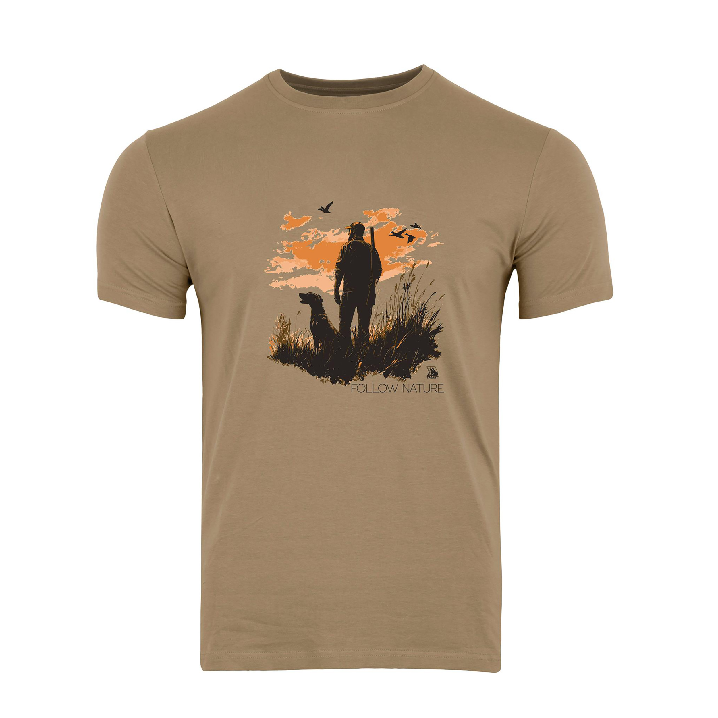 Koszulka męska Tagart FNT Hunter beżowa L - obrazek 2