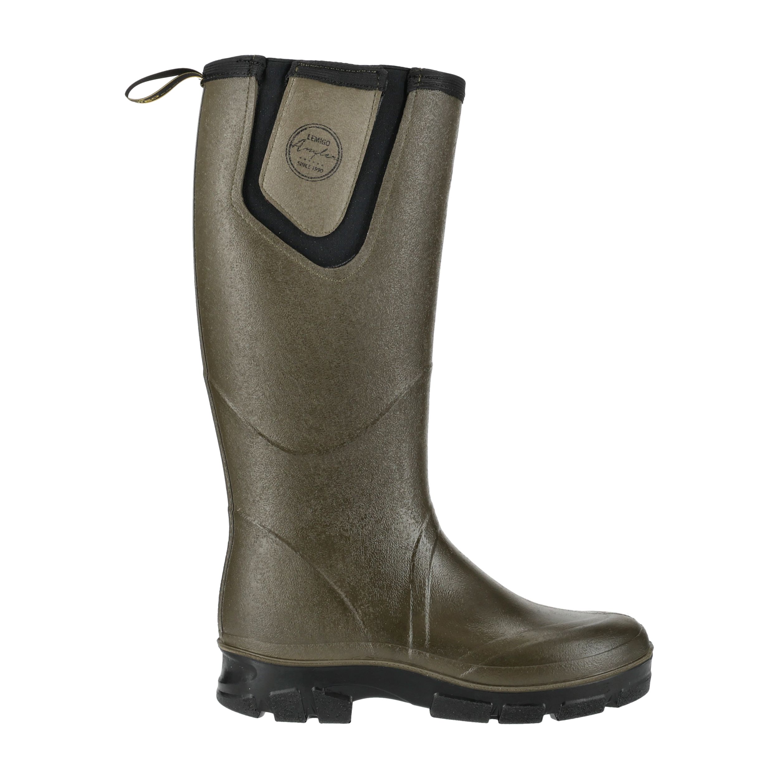 Kalosze męskie Lemigo Angler Pro 719 zielone 46