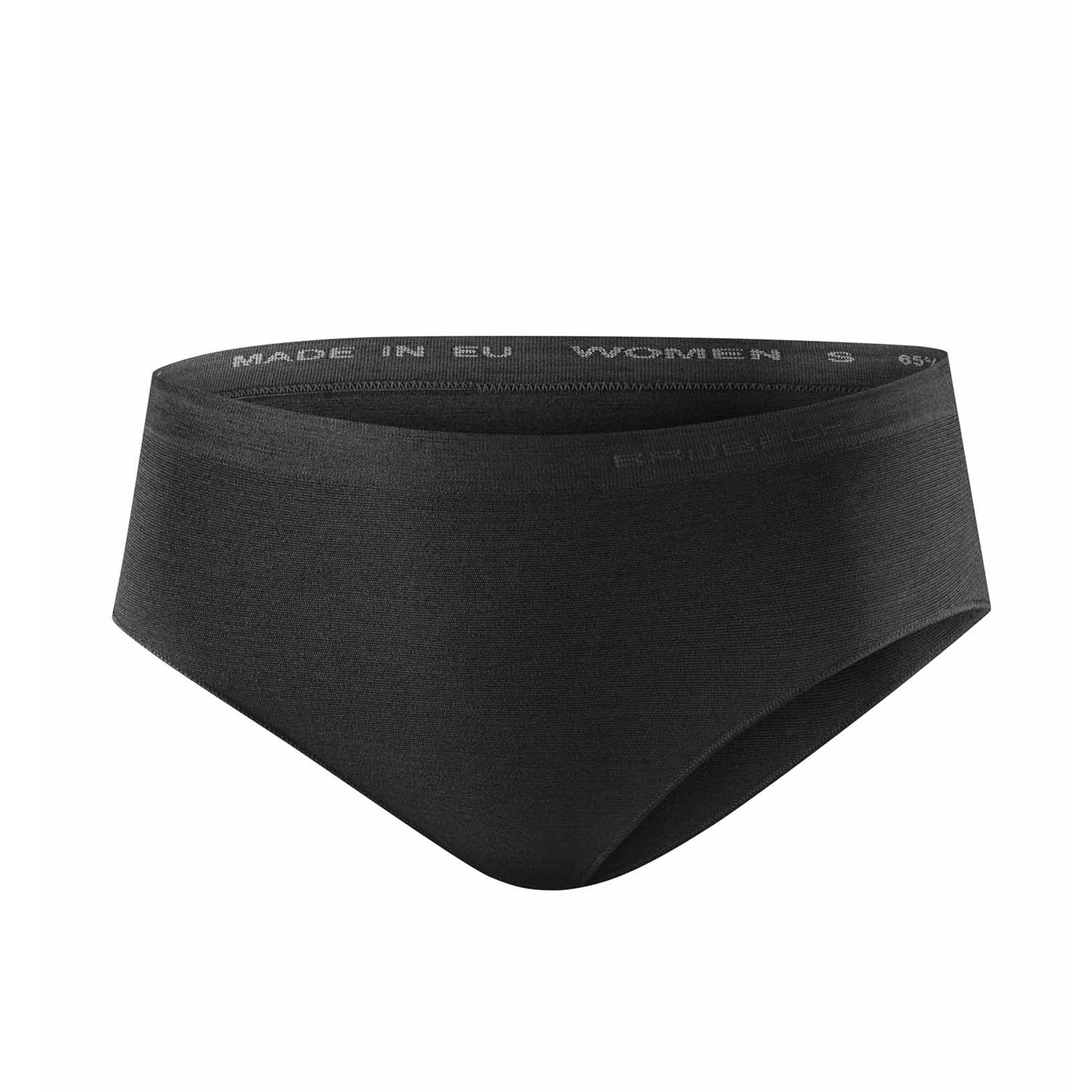 Majtki Brubeck classic COMFORT MERINO damskie czarne S