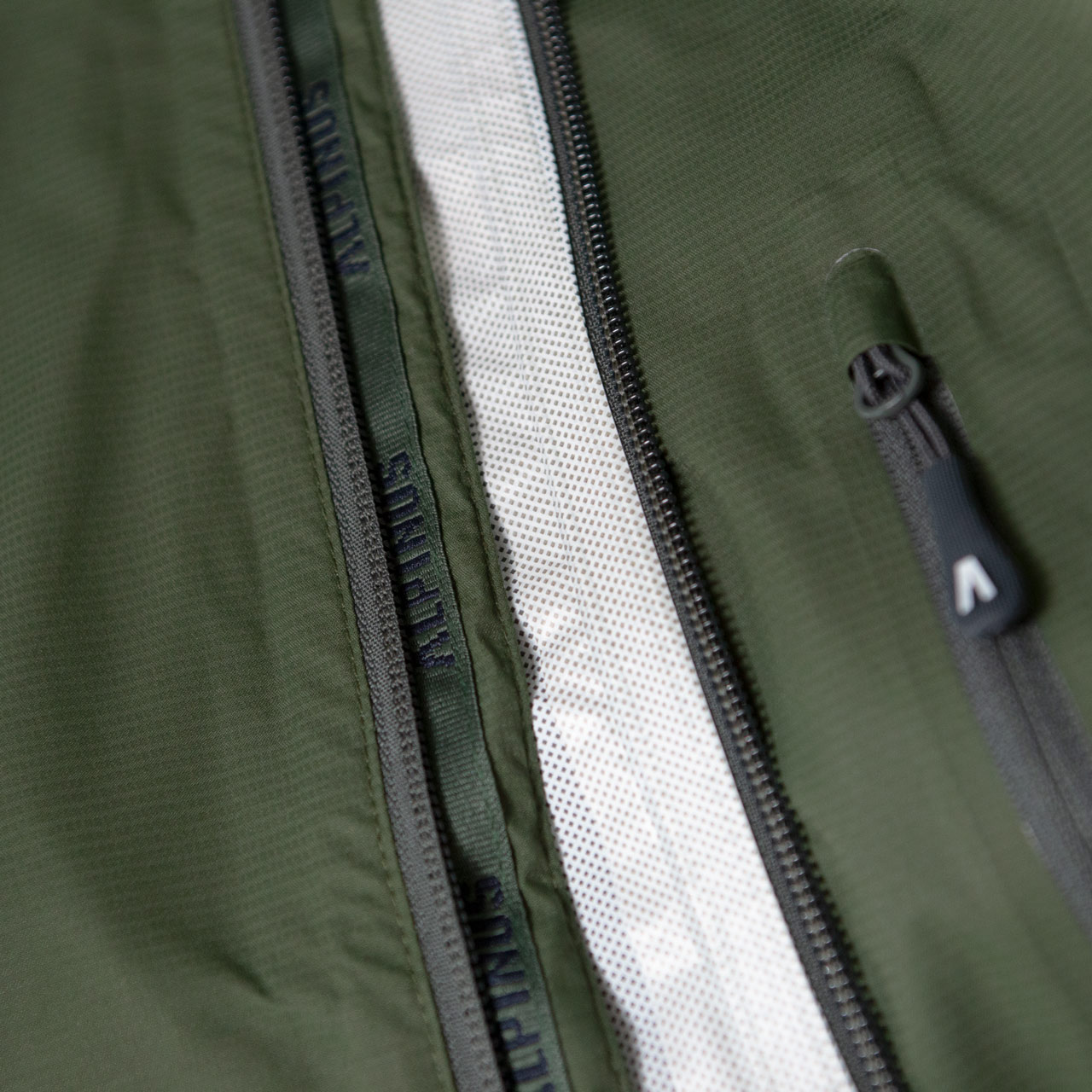 Kurtka męska Alpinus Carniche 2,5 warstwowa zielona XL - obrazek 2