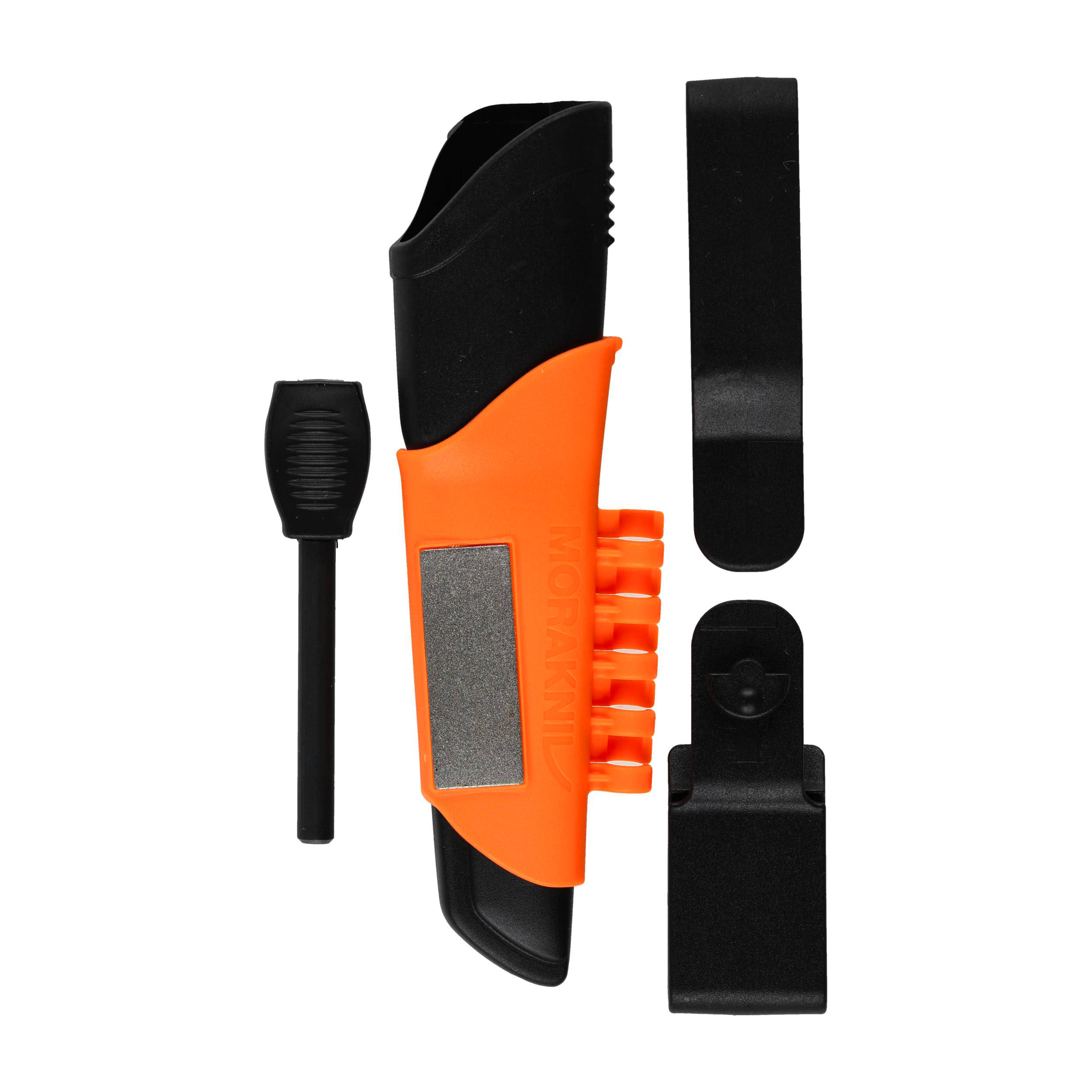 Nóż Morakniv Bushcraft Survival czarno-pomarańczowy stal nierdzewna - obrazek 7