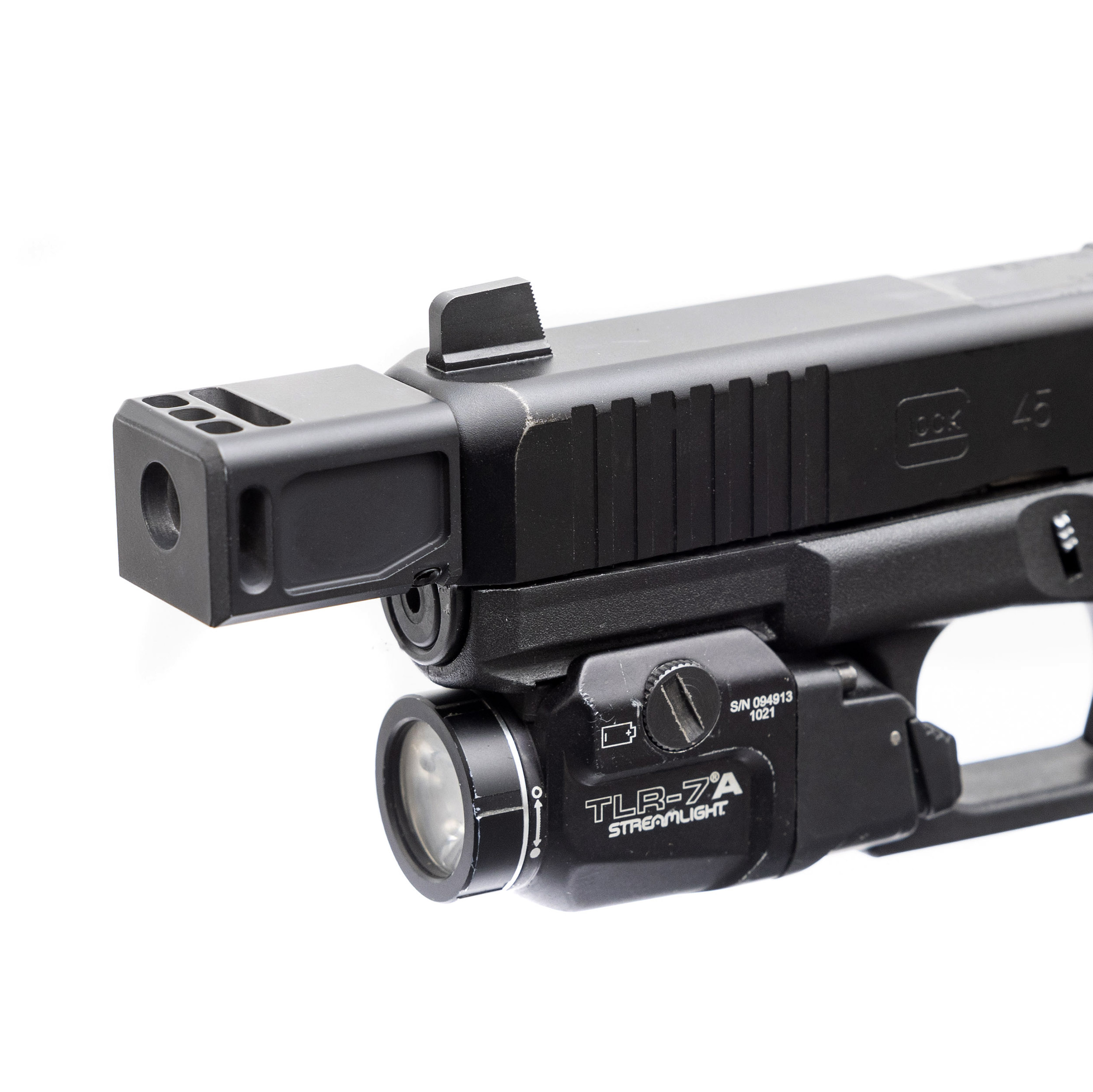 Kompensator DTF Solutions LO-KICK 9x19 Para, 13.5x1 LH - obrazek 4