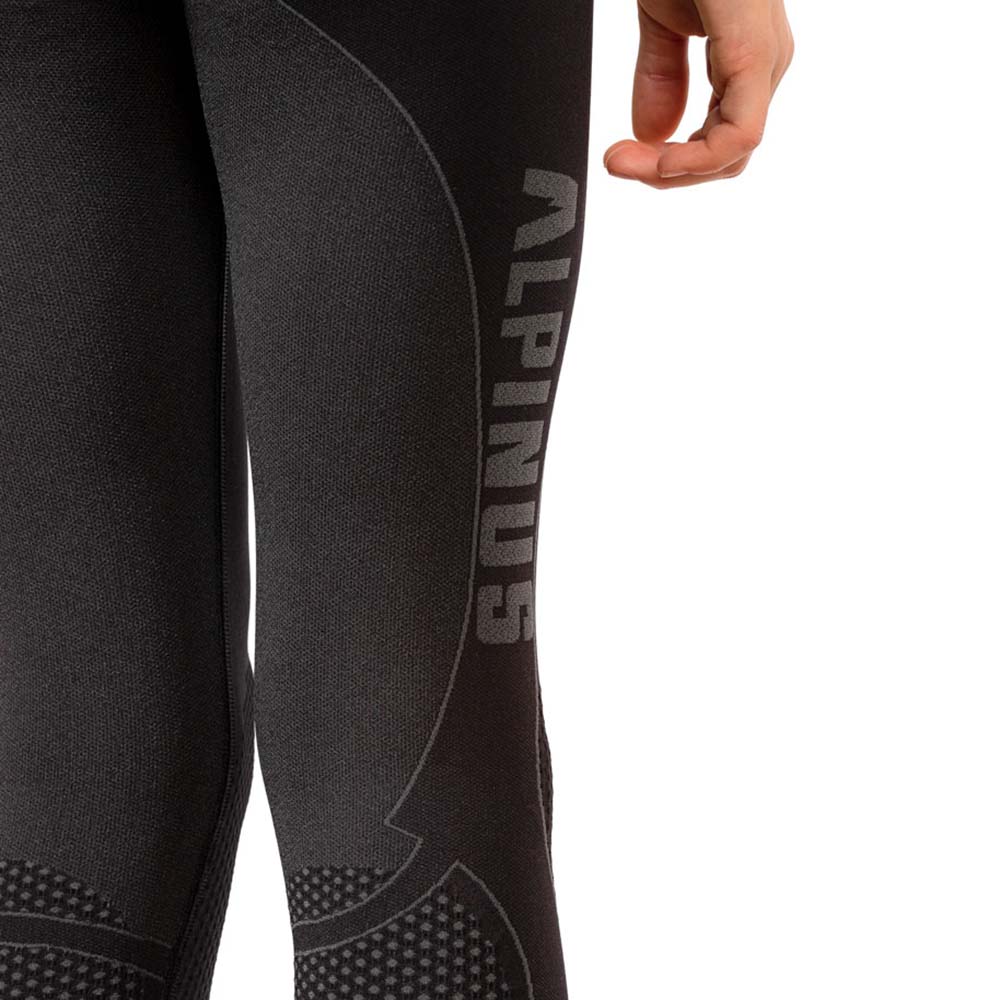 Bielizna termoaktywna Alpinus Active Set junior czarna 146-152 - obrazek 4