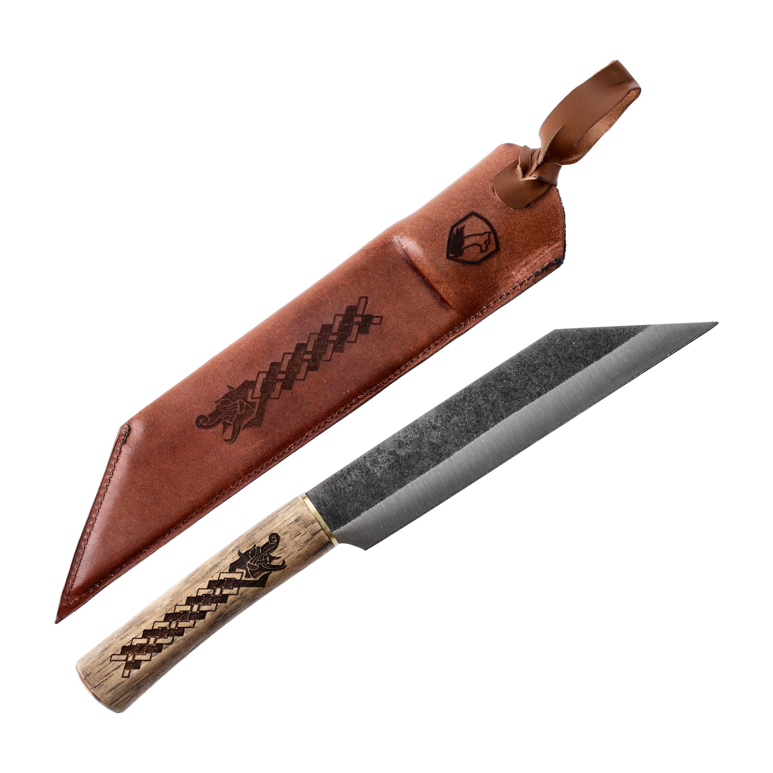 Nóż wikingów Condor Norse Dragon Seax - obrazek 5