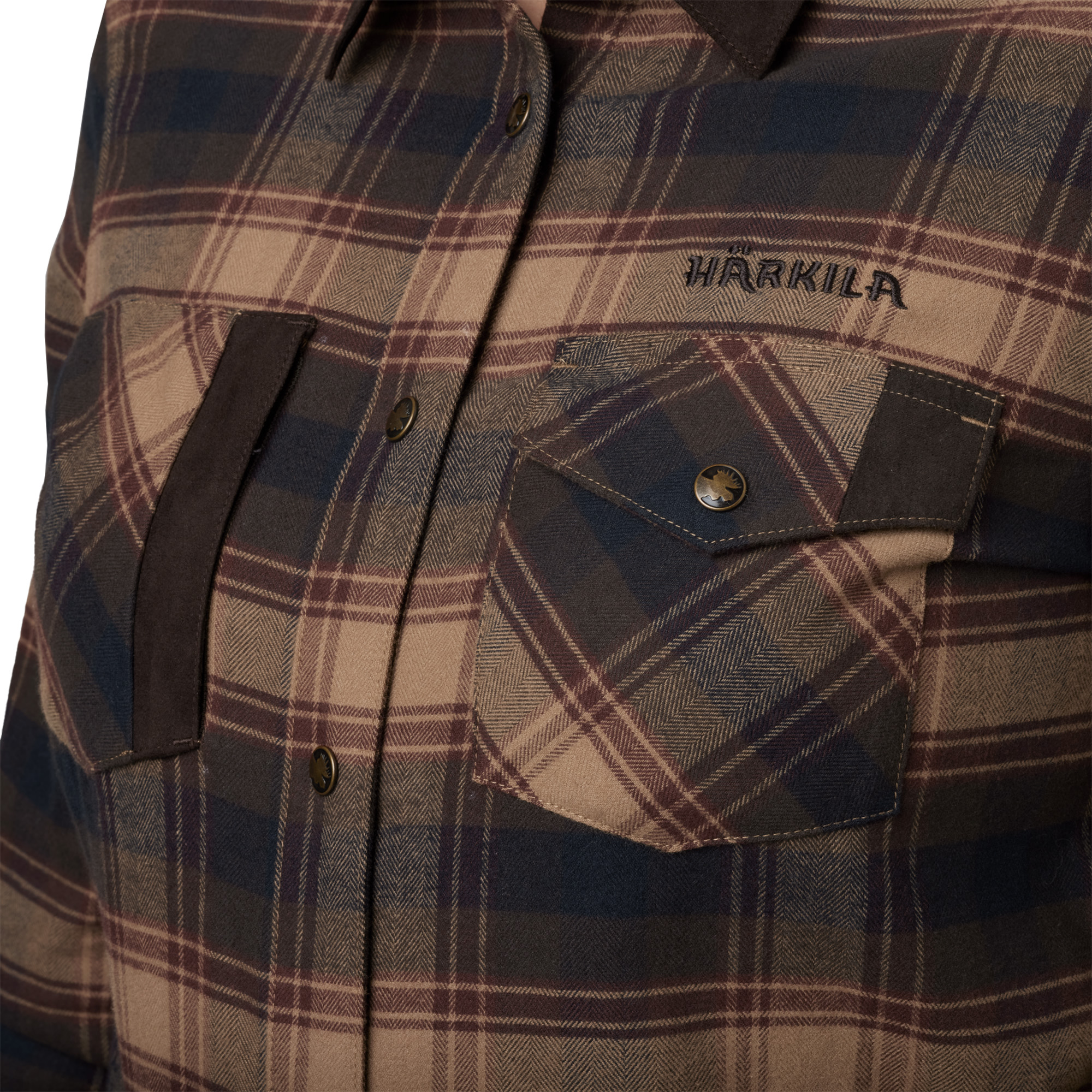 Koszula damska Härkila Aivak Burgundy XL - obrazek 5