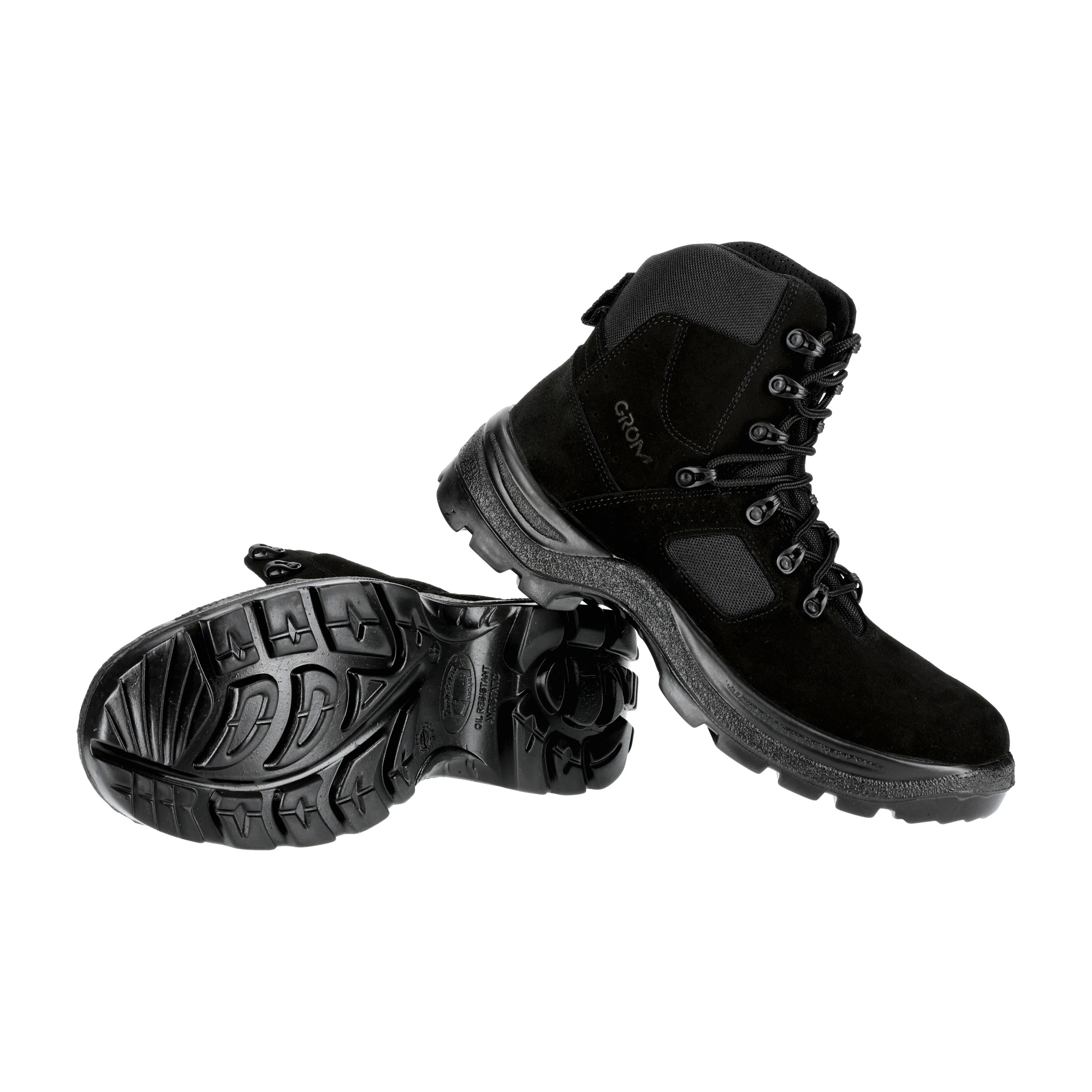 Buty taktyczne Protektor Cross 046 welurowe czarne 40 - obrazek 5