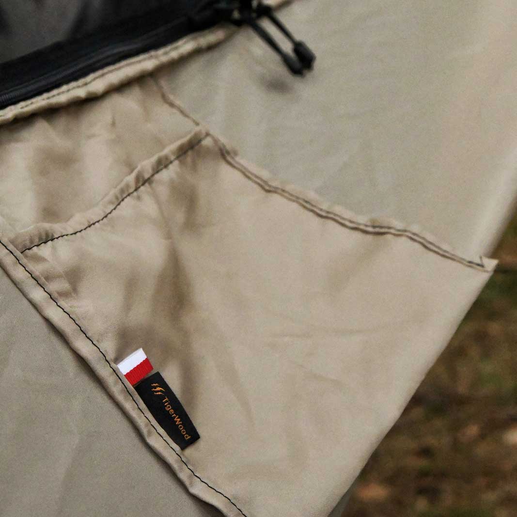 Hamak TigerWood Ważka V1 long z moskitierą pustynny - obrazek 5