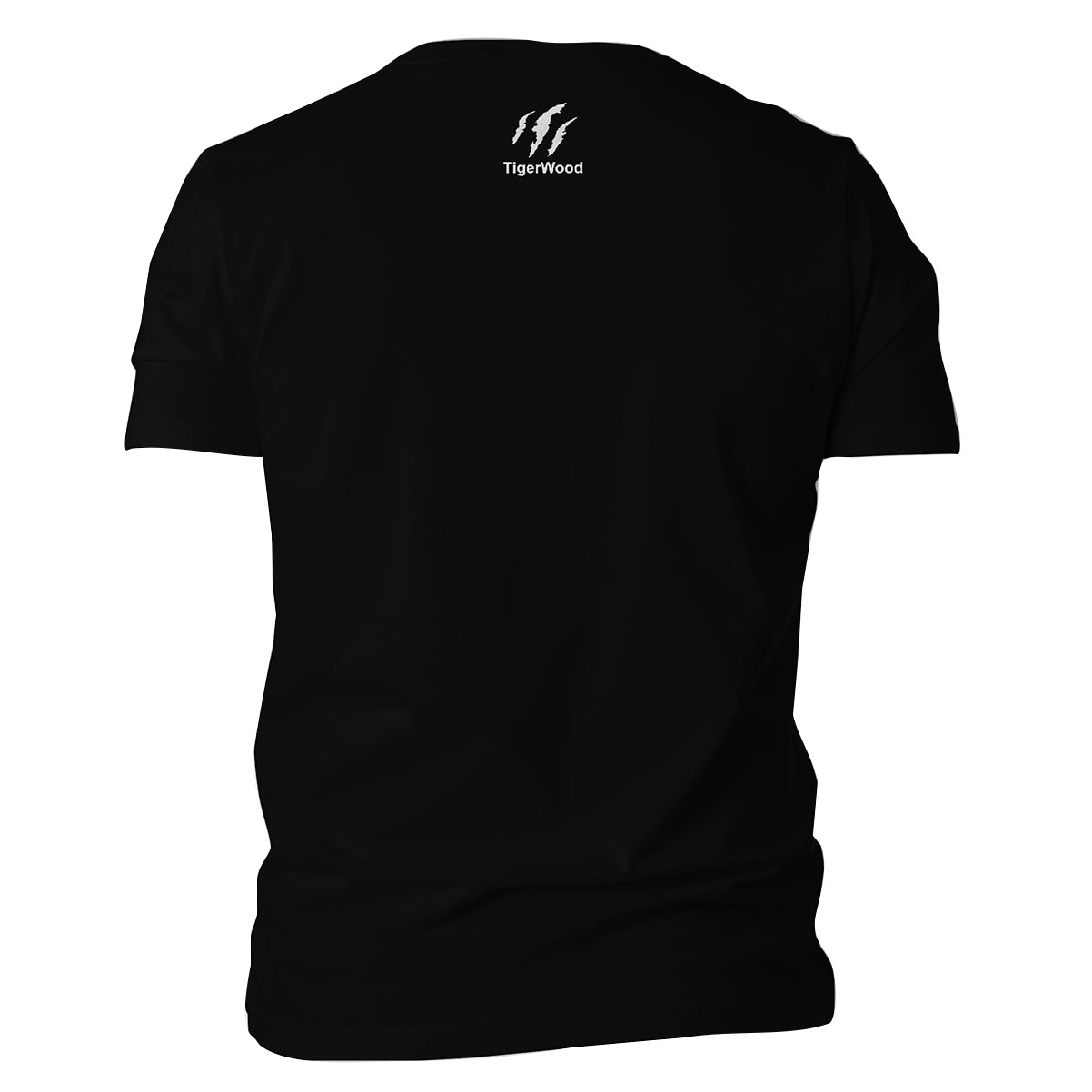 Koszulka męska TigerWood Róża Wiatrów czarna 2XL - obrazek 2