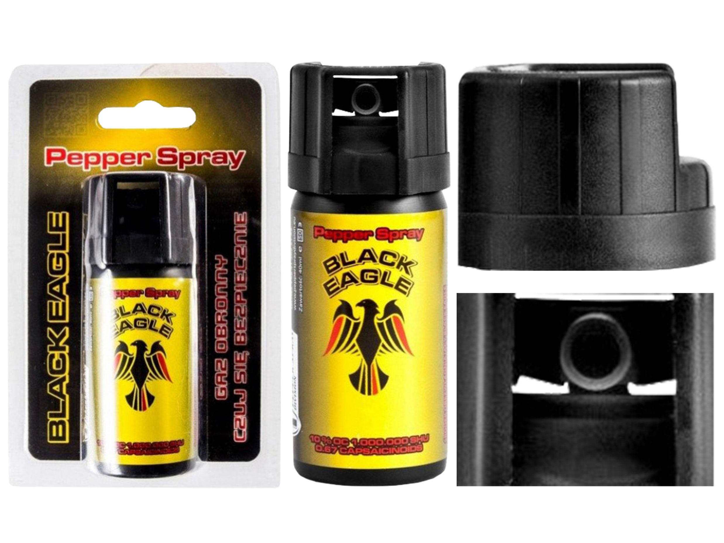 Gaz pieprzowy PSD Black Eagle 40 ml - obrazek 4