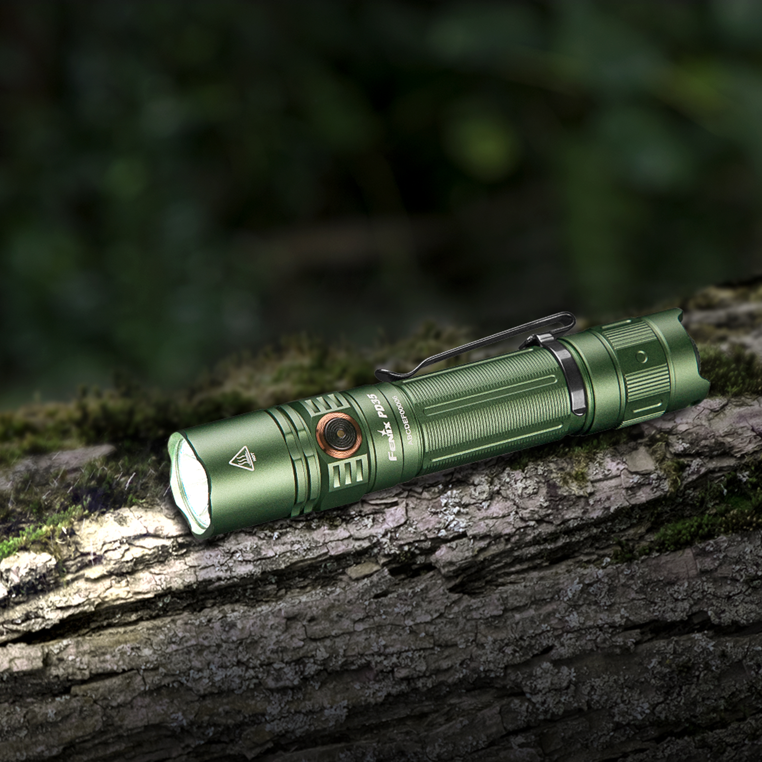 Latarka taktyczna LED Fenix PD35 V3.0 zielona - obrazek 4