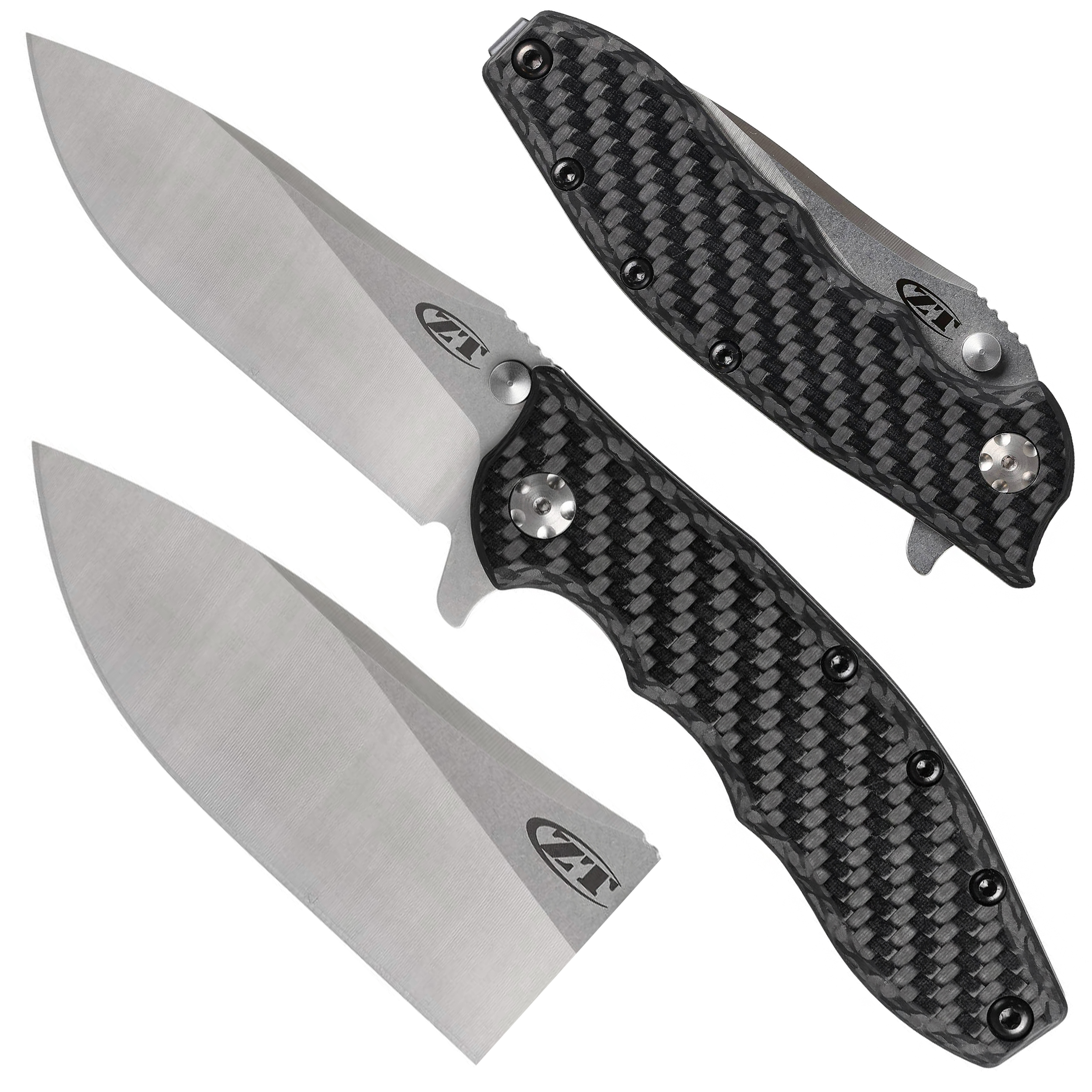 Nóż składany Zero Tolerance ZT Hinderer 0562CF - obrazek 6