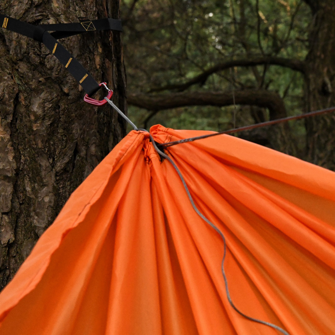 Hamak TigerWood ultra lekki Sky Version pomarańczowy - obrazek 4