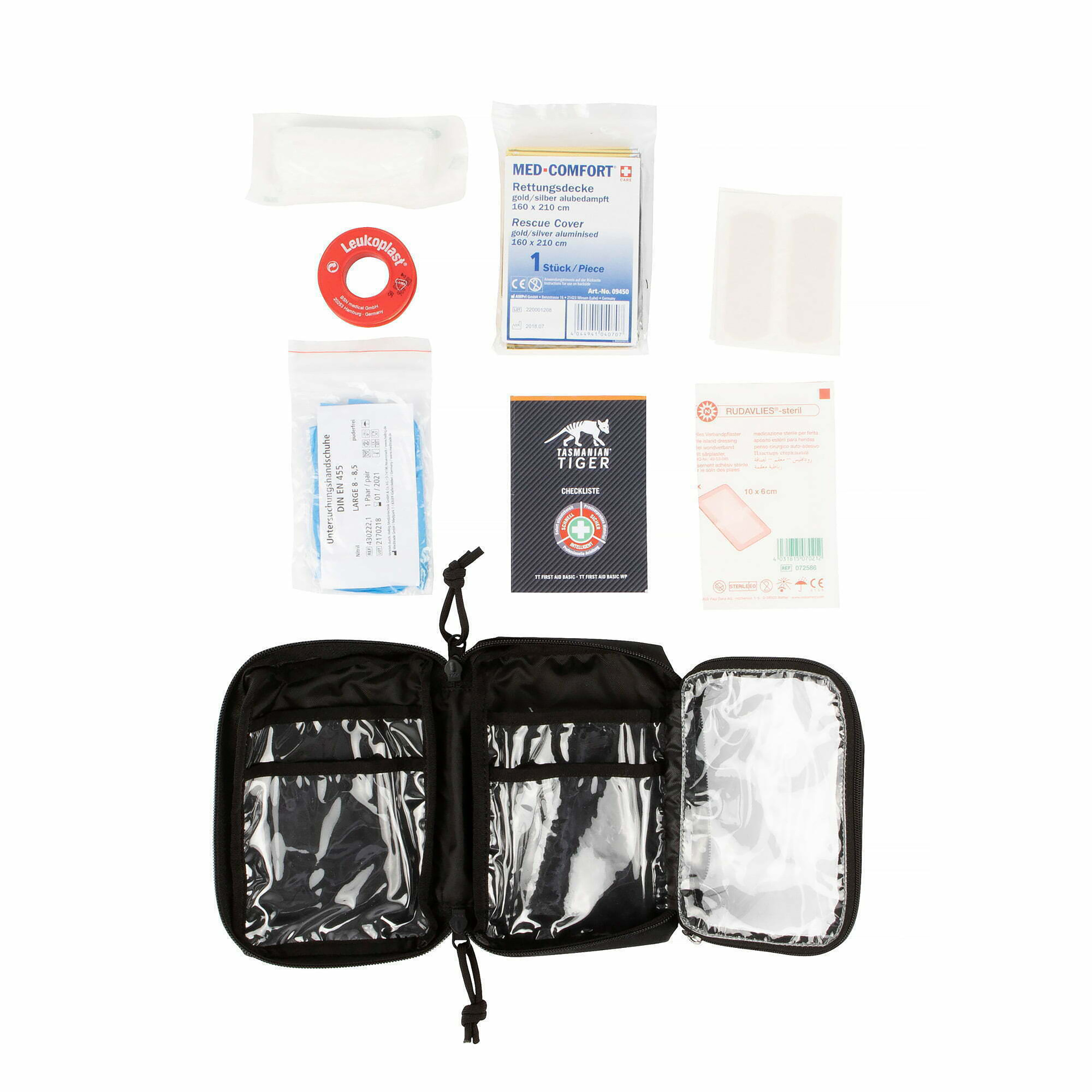Apteczka kompaktowa Tasmanian Tiger First Aid Basic black - obrazek 6