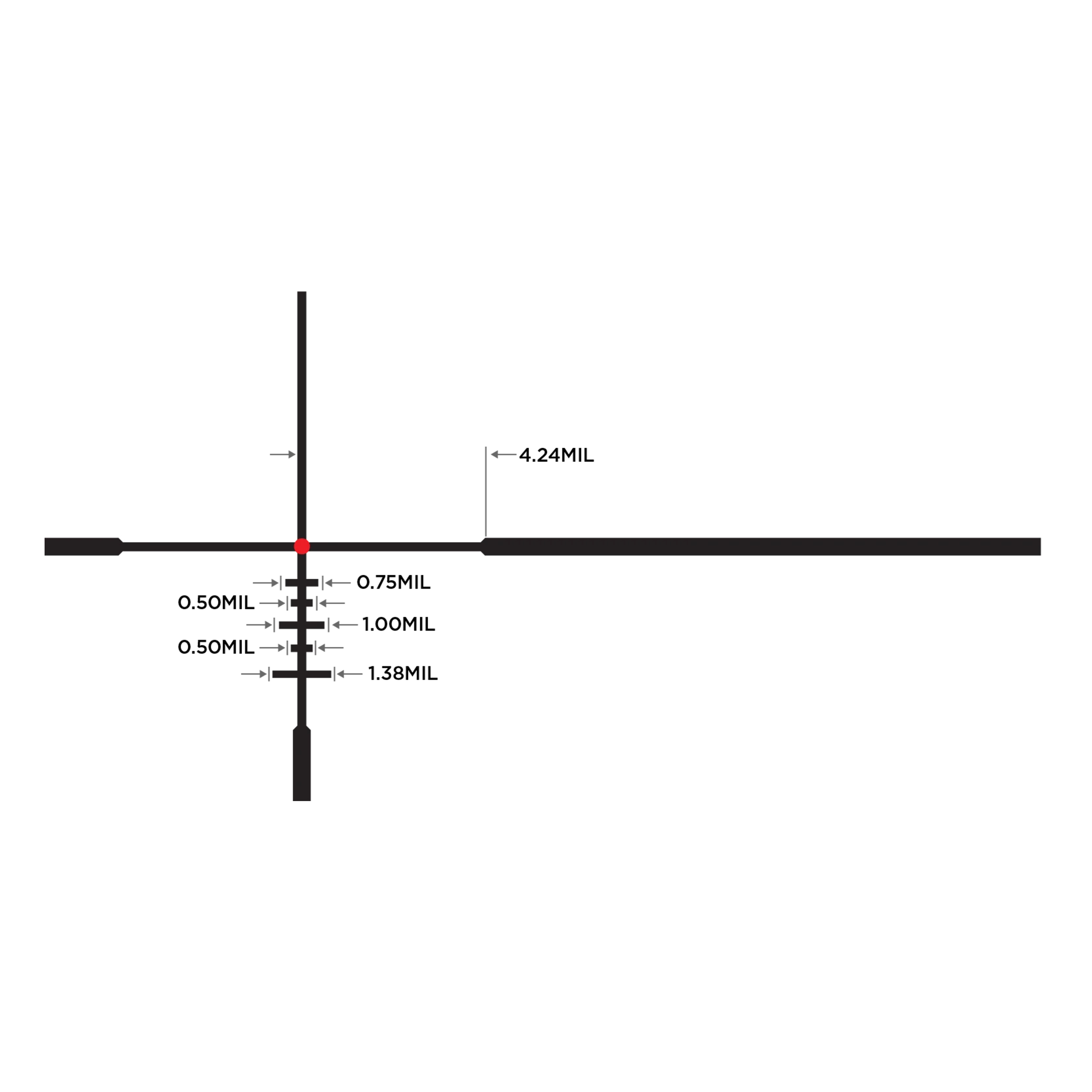 Luneta celownicza Leupold Mark 4HD 1-4.5x24 30mm SFP Illum. FireDot BDC - obrazek 7