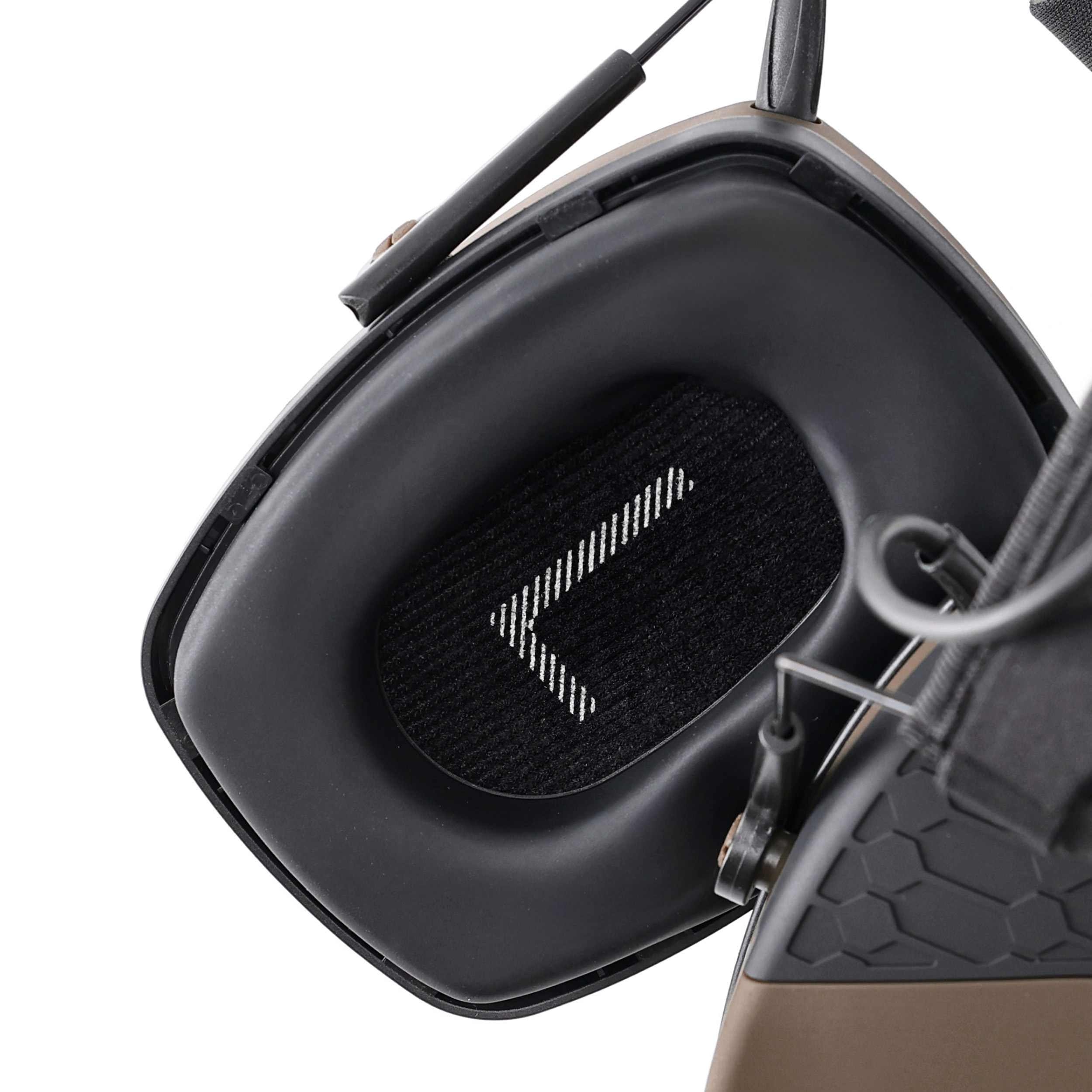 Ochronniki słuchu aktywne RealHunter Active ProSHOT BT brązowe - obrazek 5