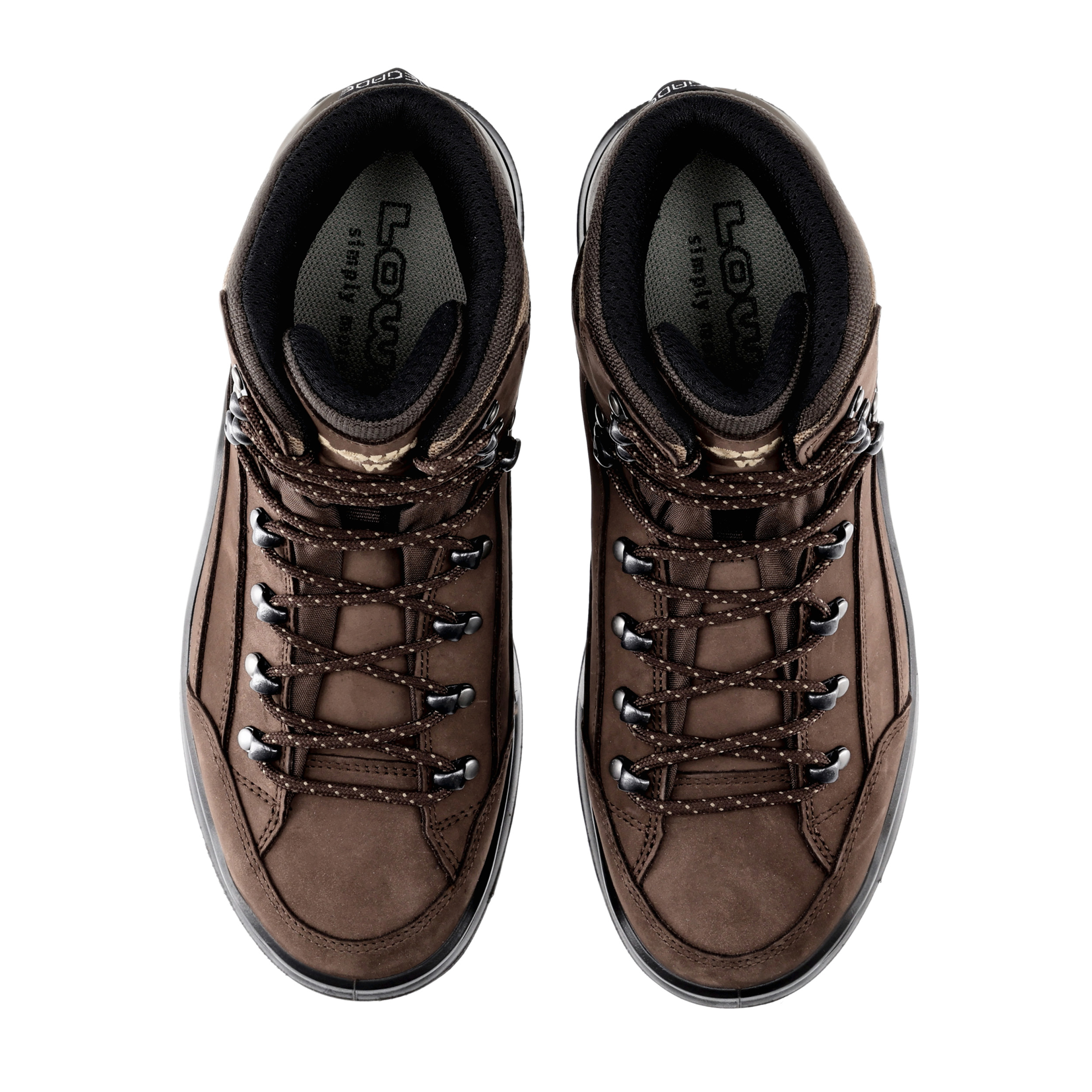 Buty męskie LOWA Renegade GTX mid Wid, espresso 45 - obrazek 7