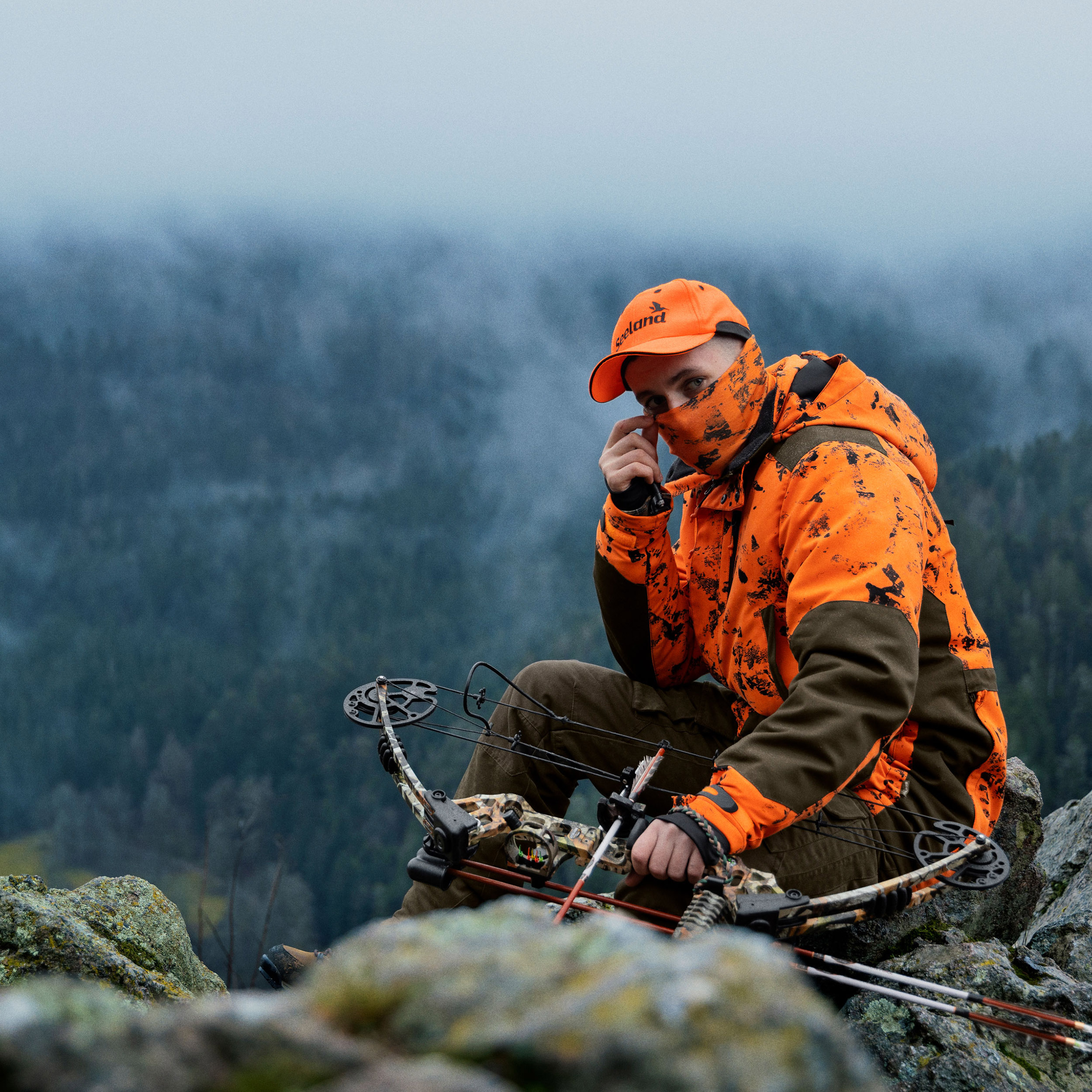 Kurtka męska Seeland Helt Shield InVis orange 50 - obrazek 6