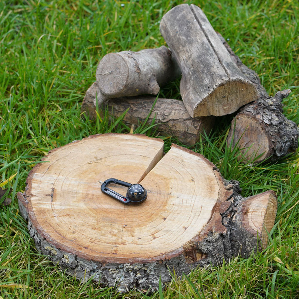 Karabińczyk Fosco z kompasem i termometrem - obrazek 2