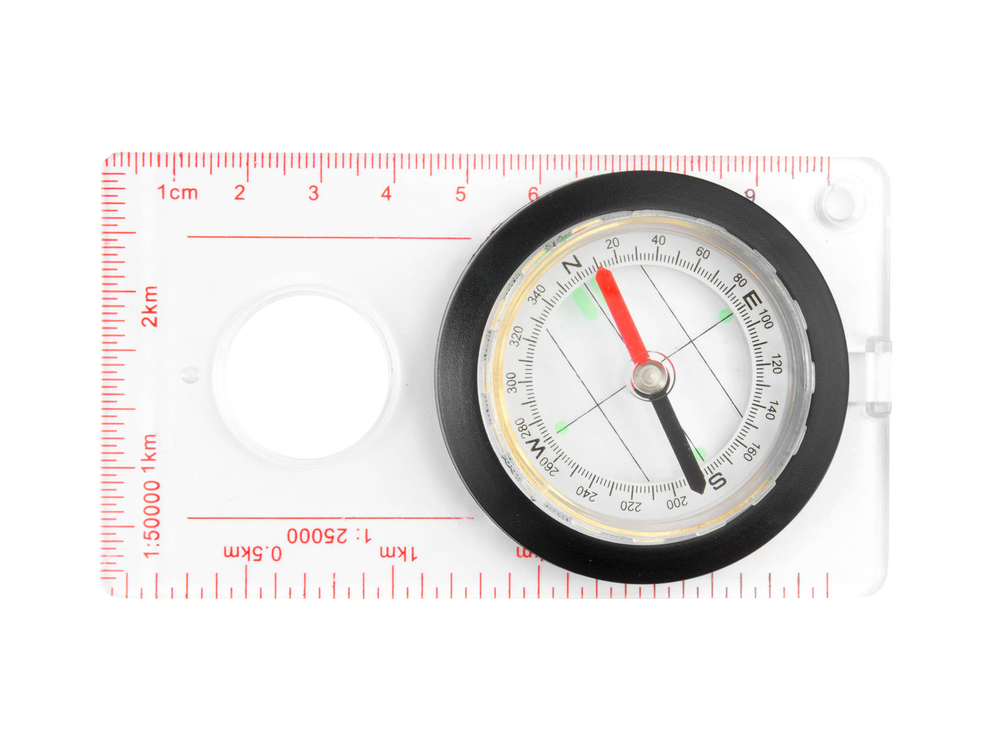 Kompas kartograficzny z linijką MFH - obrazek 2