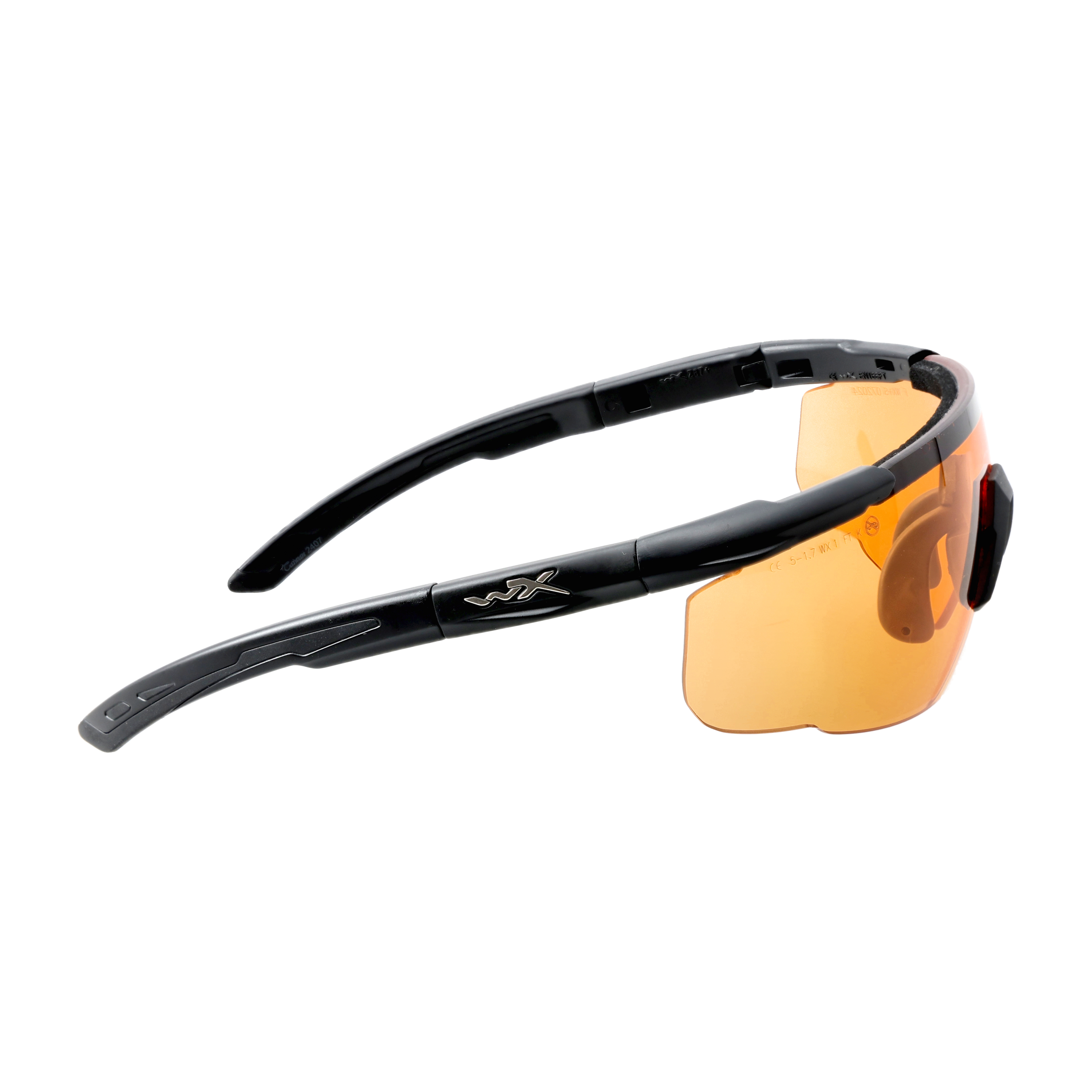 Okulary taktyczne Wiley X Saber Advanced 306 smoke / light rust, czarne oprawki - obrazek 3