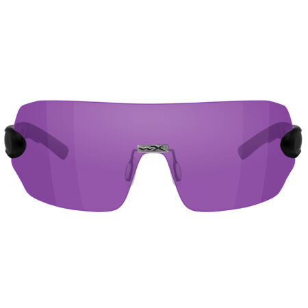 Okulary strzeleckie Wiley X Detection 1205 clear / yellow / orange / purple / copper, matowe czarne oprawki