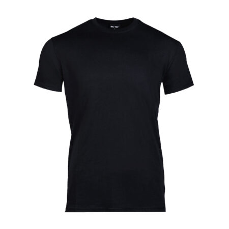 Koszulka męska Mil-Tec bawełniana czarna 3XL