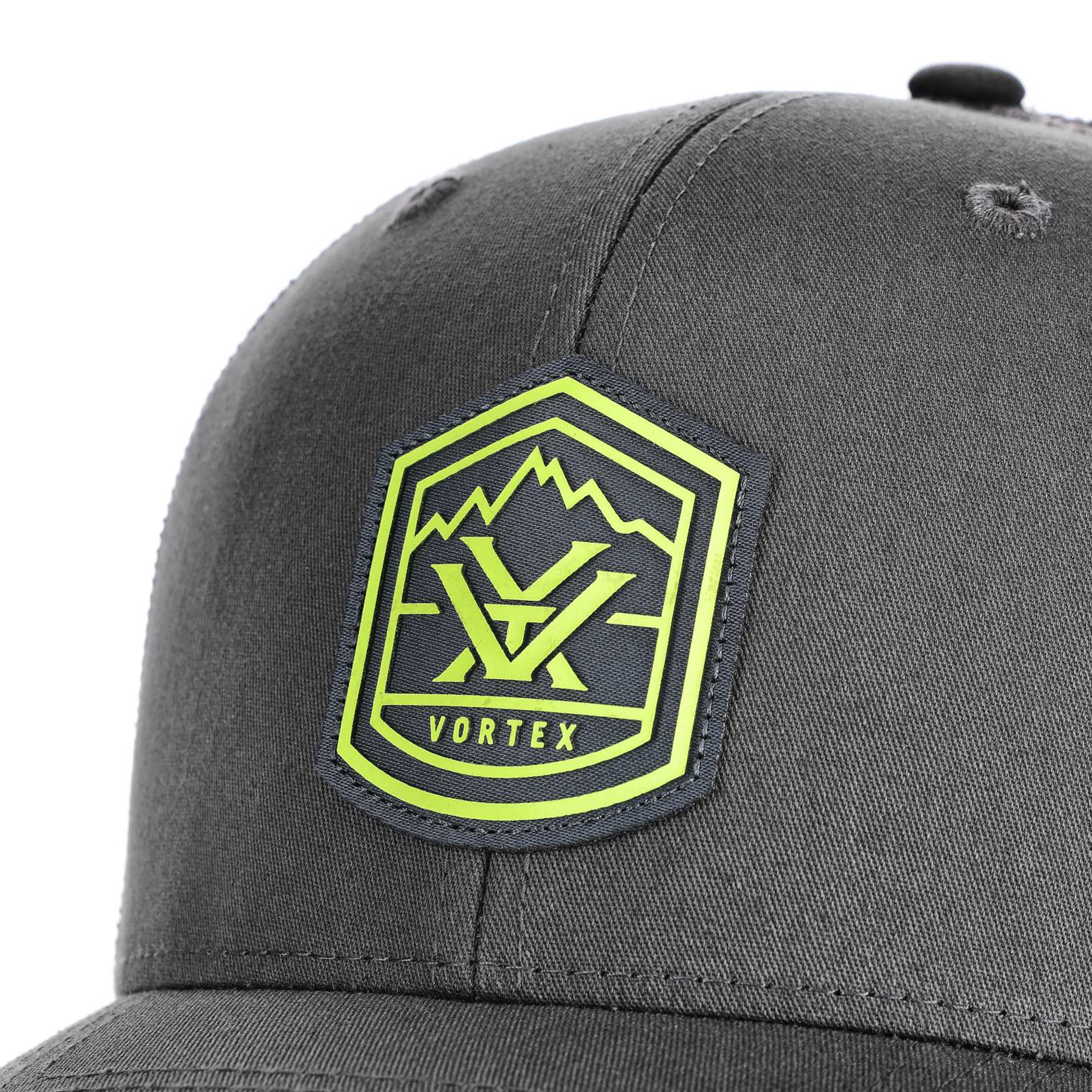 Czapka z daszkiem unisex Vortex Total Ascent szara - obrazek 3