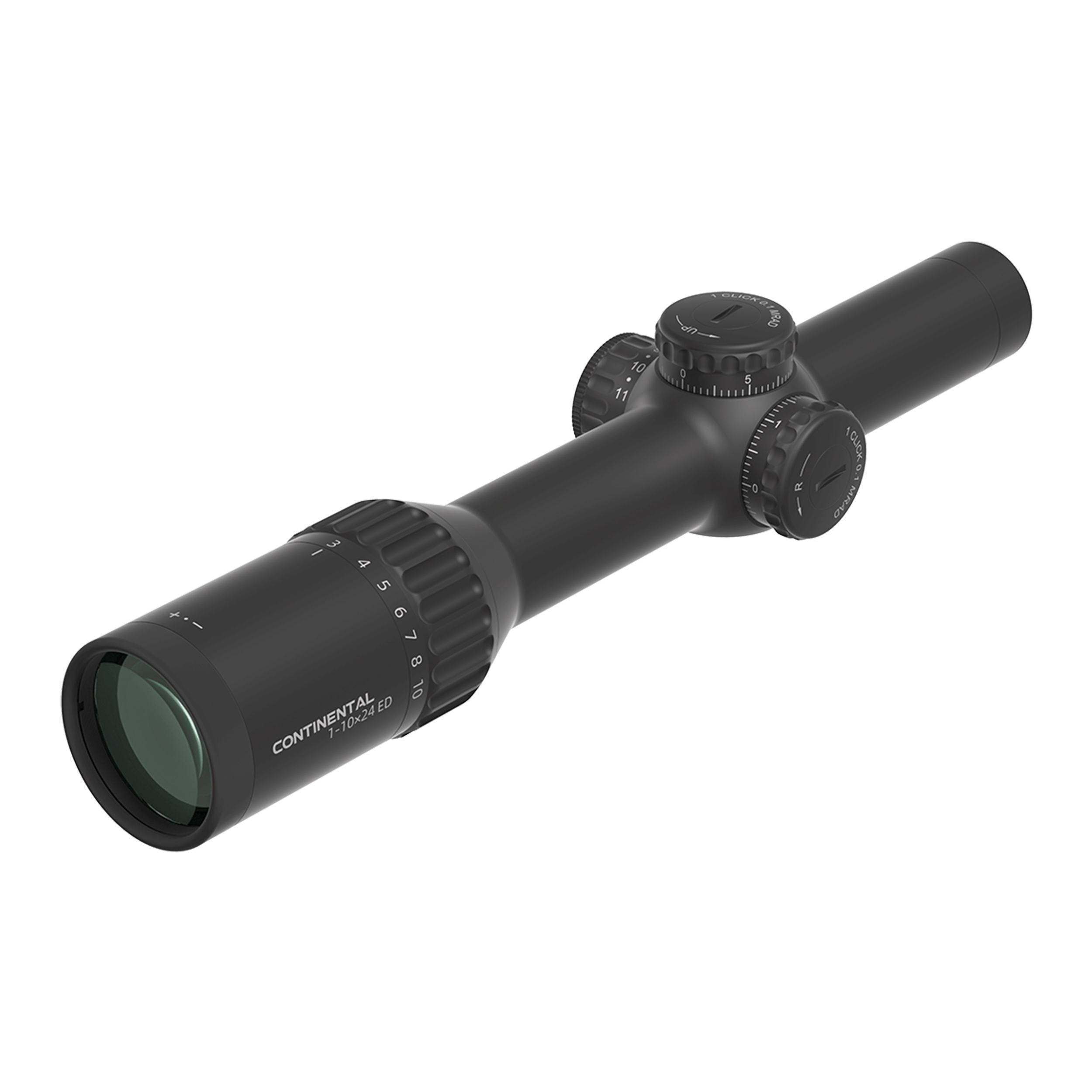 Luneta biegowa Vector Optics Continental 1-10X24i ED Fiber SFP G4 Fiber SCOC-47 czarna - obrazek 2