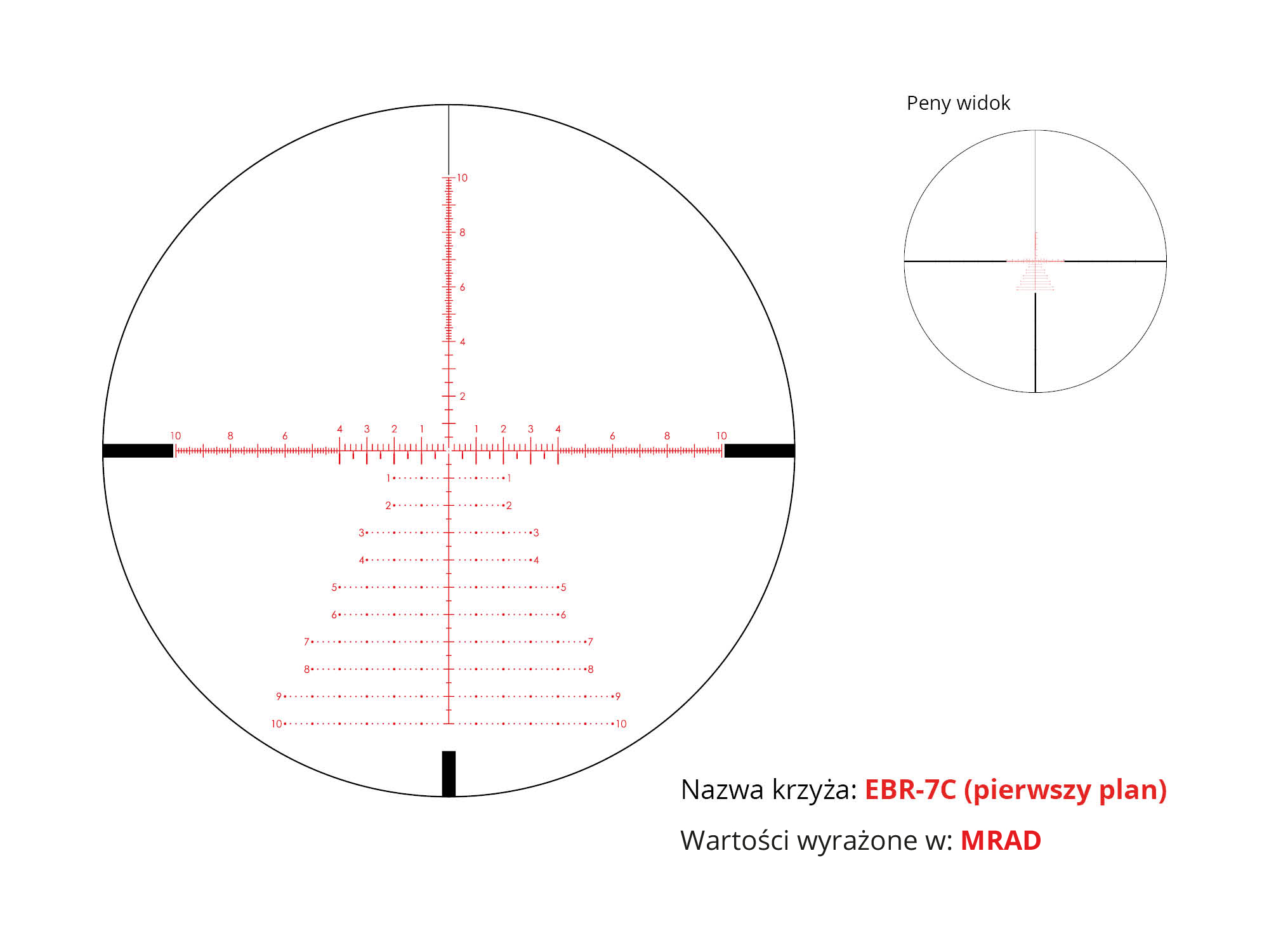 Luneta celownicza Vortex Razor II HD 4.5-27x56 34 mm EBR-7 MRAD - obrazek 7