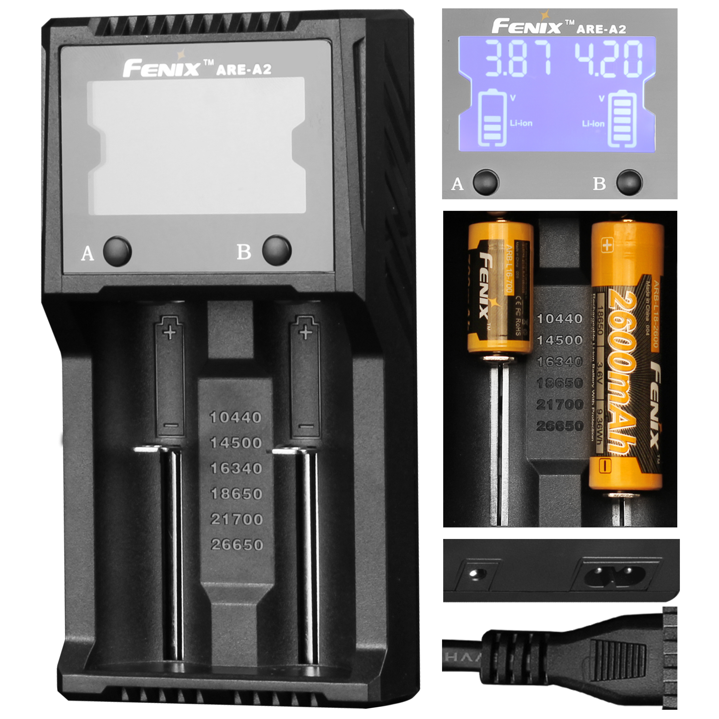 Ładowarka sieciowa Fenix ARE-A2 - obrazek 9