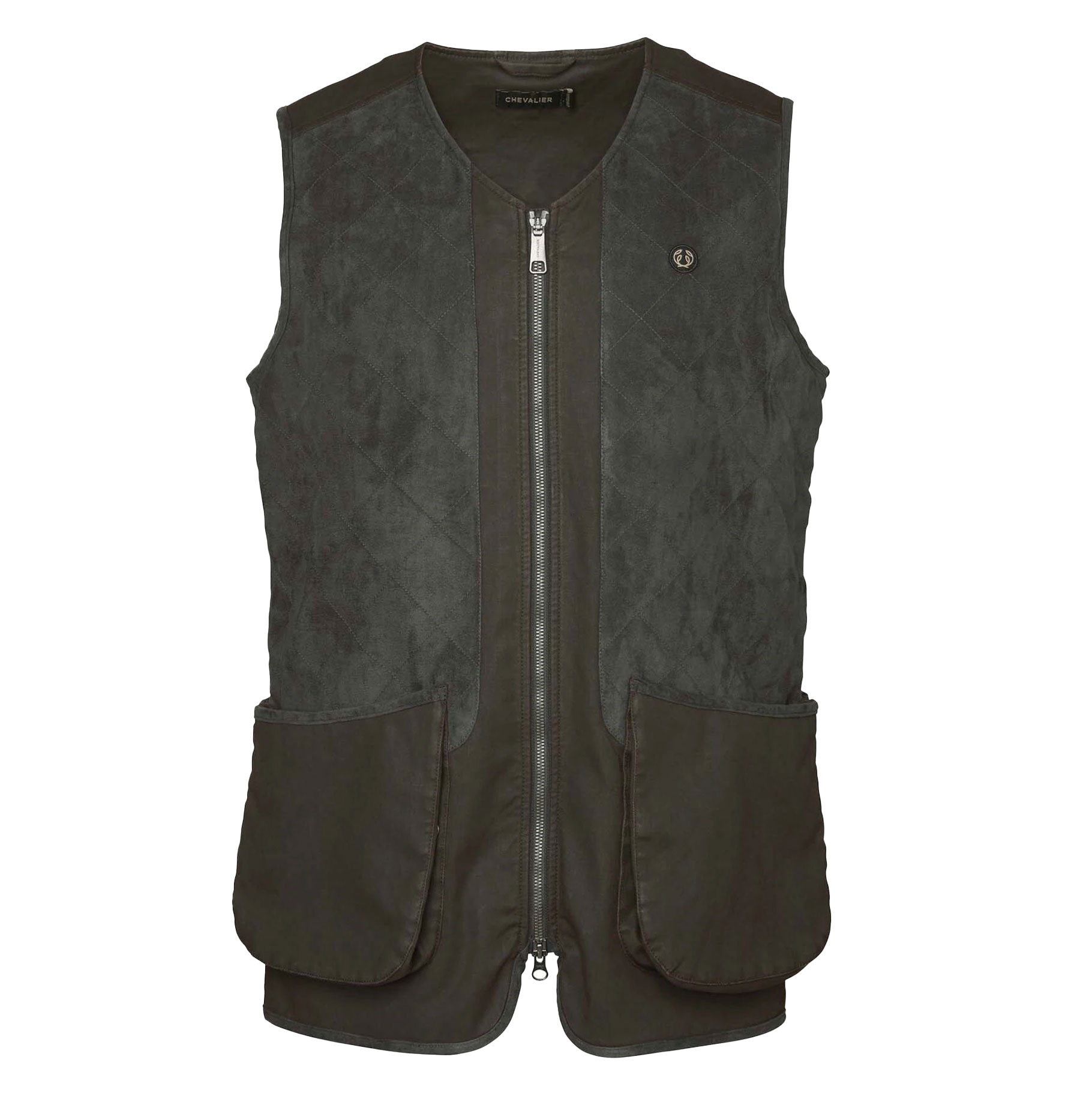 Kamizelka damska Chevalier Dogsport Leather Brown 38