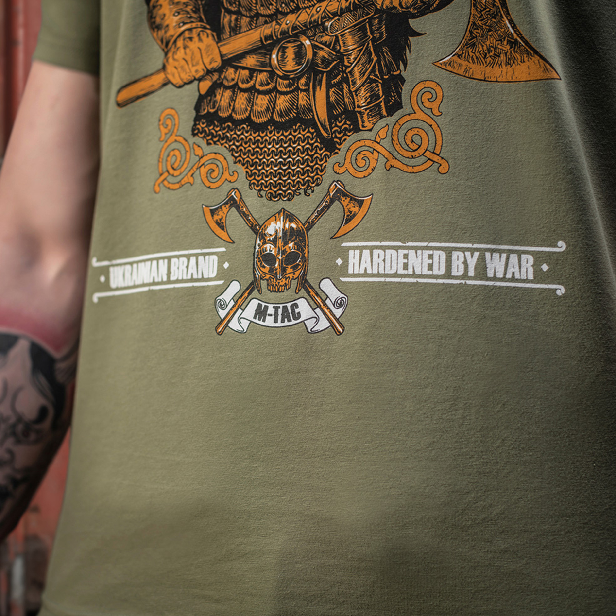 Koszulka męska M-Tac Viking oliwkowa 3XL - obrazek 7