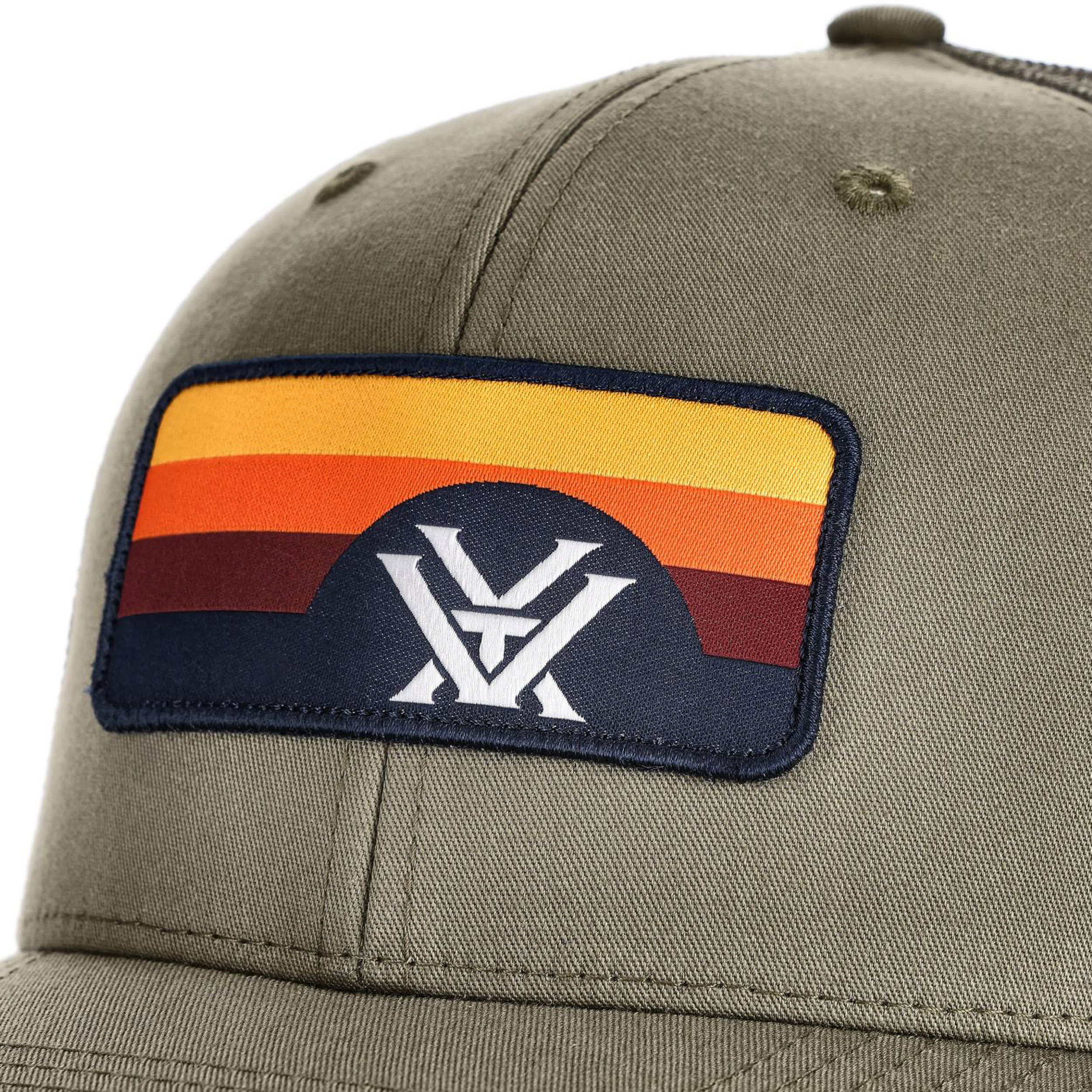 Czapka z daszkiem męska Vortex Boundary Horizon oliwkowa - obrazek 3