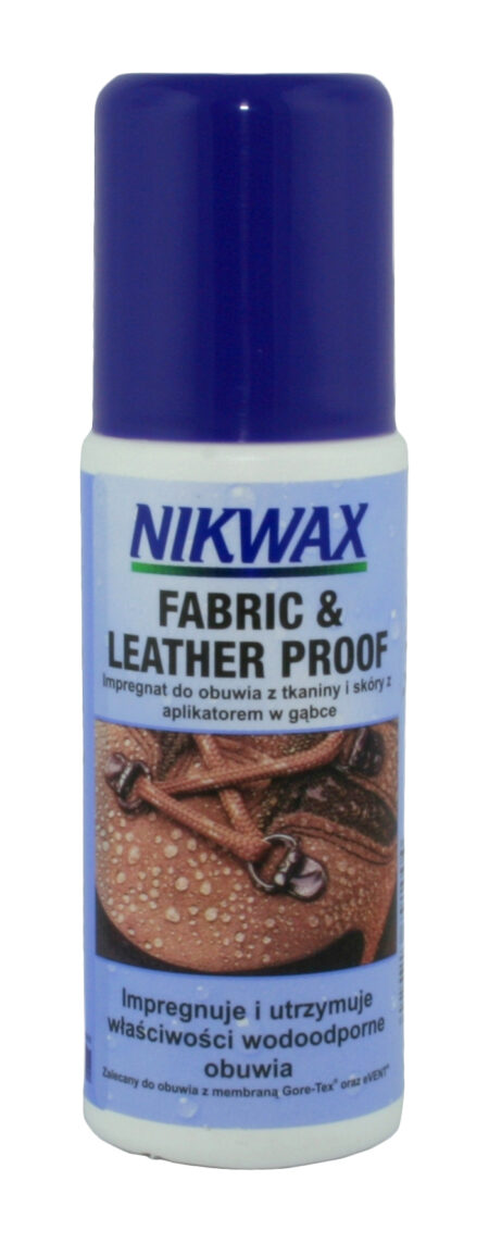 Nikwax NI-05 impregnat skóra/tkanina gąbka 125 ml