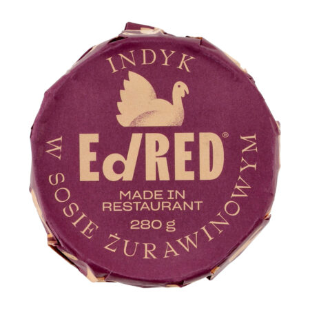 Konserwa Ed Red Originals Indyk w sosie żurawinowym 280 g
