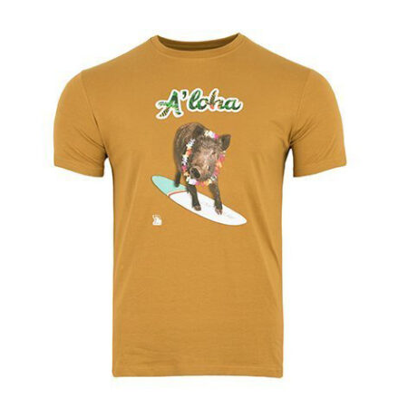 Koszulka męska Tagart Fnt Boar miodowa XL