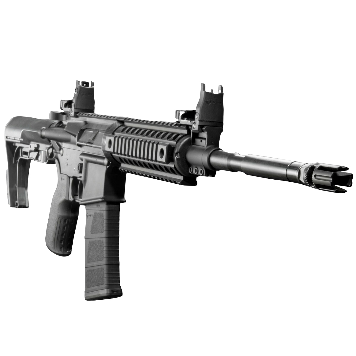 Kompensator MFT EvoIV 4 - .223 / 5,56 mm czarny - obrazek 8