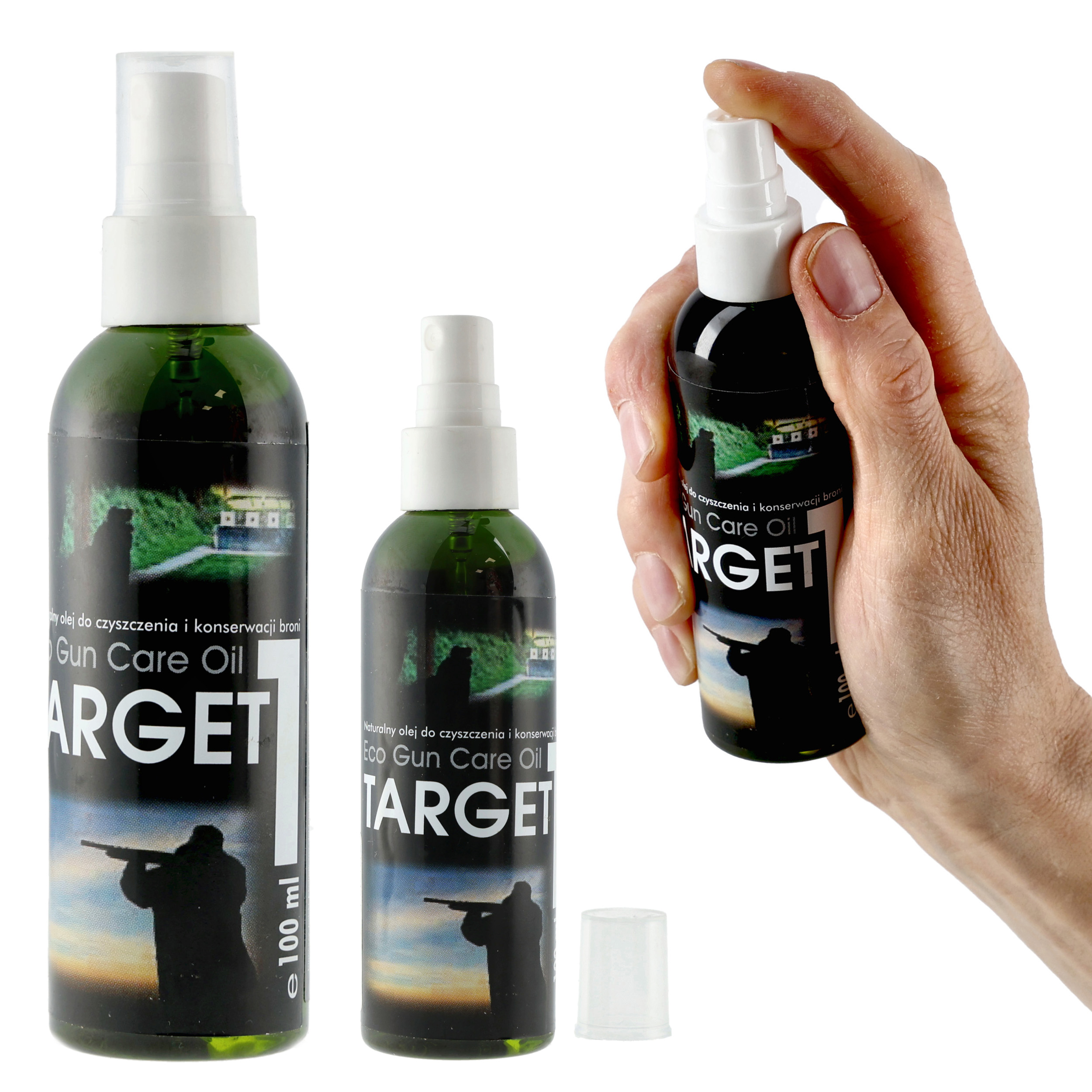 Olej do konserwacji broni Target1 100 ml / ekologi - obrazek 6
