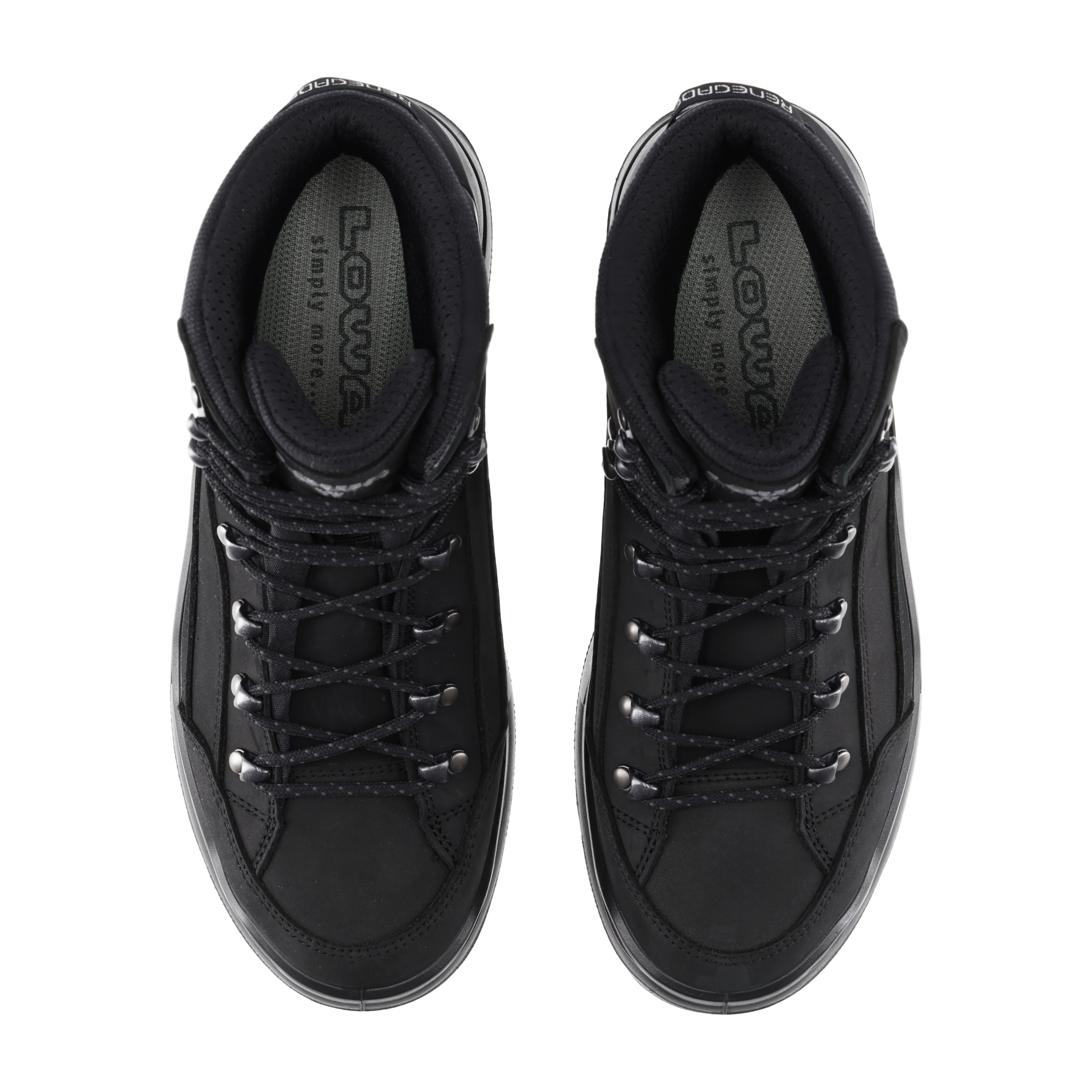 Buty męskie LOWA Renegade GTX mid Wid, czarne 46 - obrazek 7