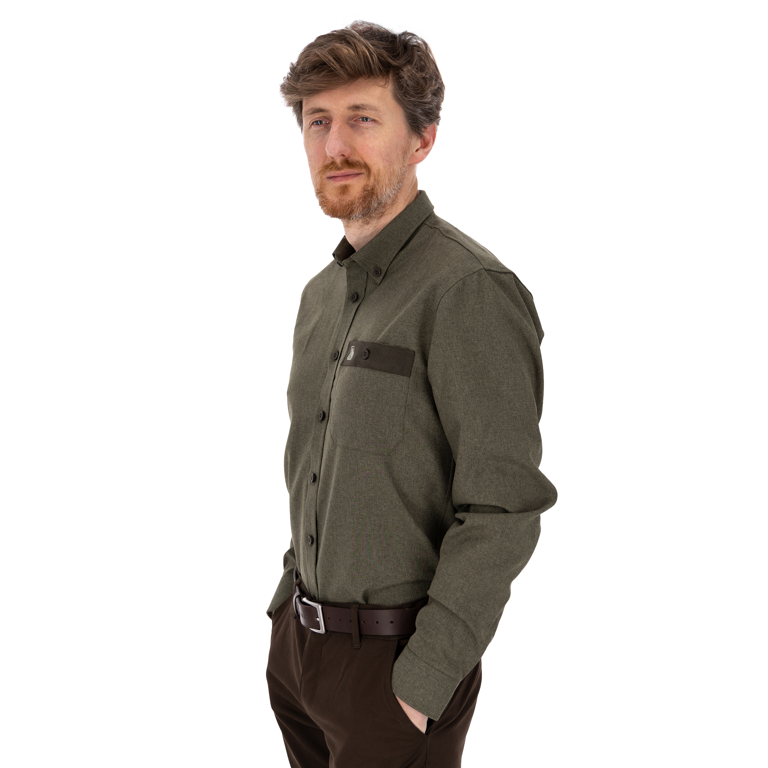 Koszula męska Tagart Timber slim M - obrazek 2