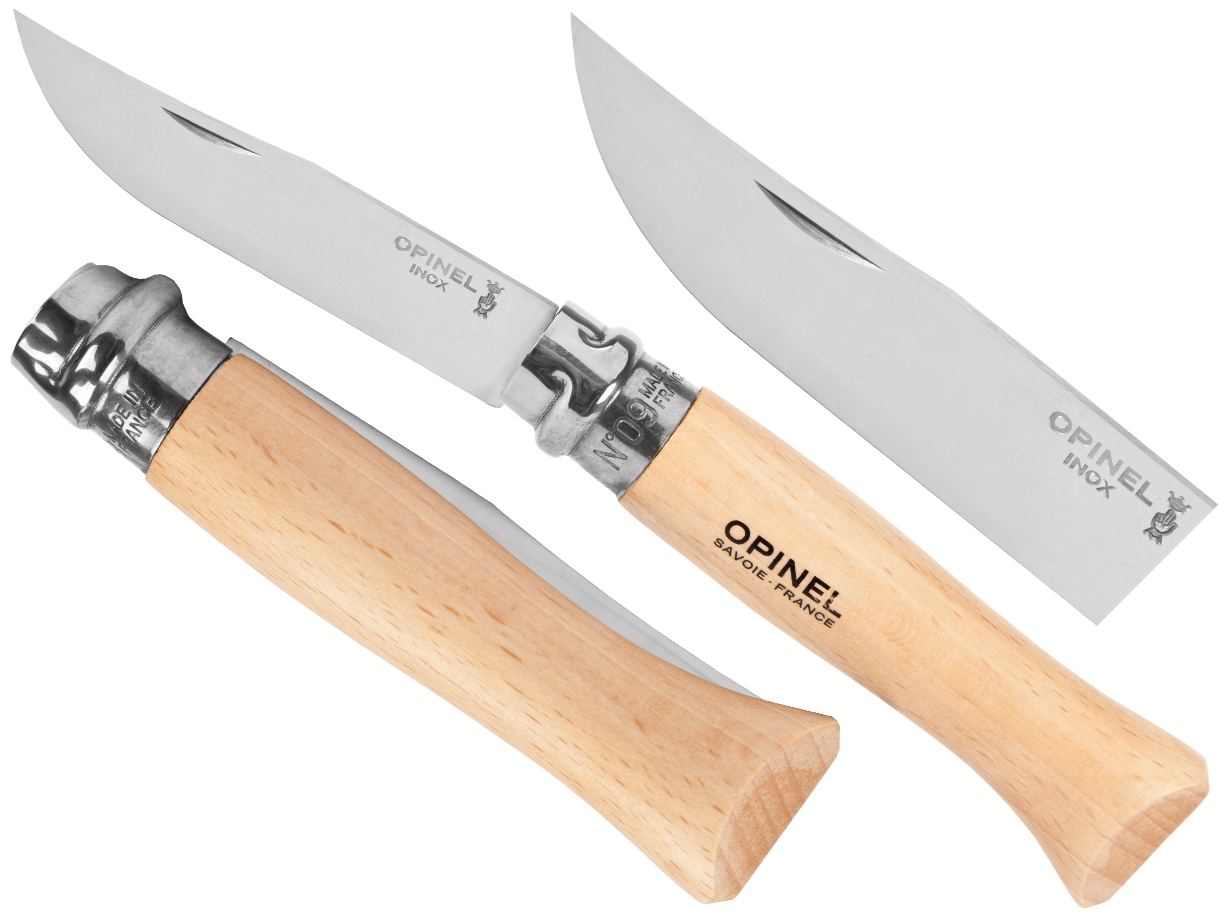 Nóż składany Opinel 9 inox buk - obrazek 6