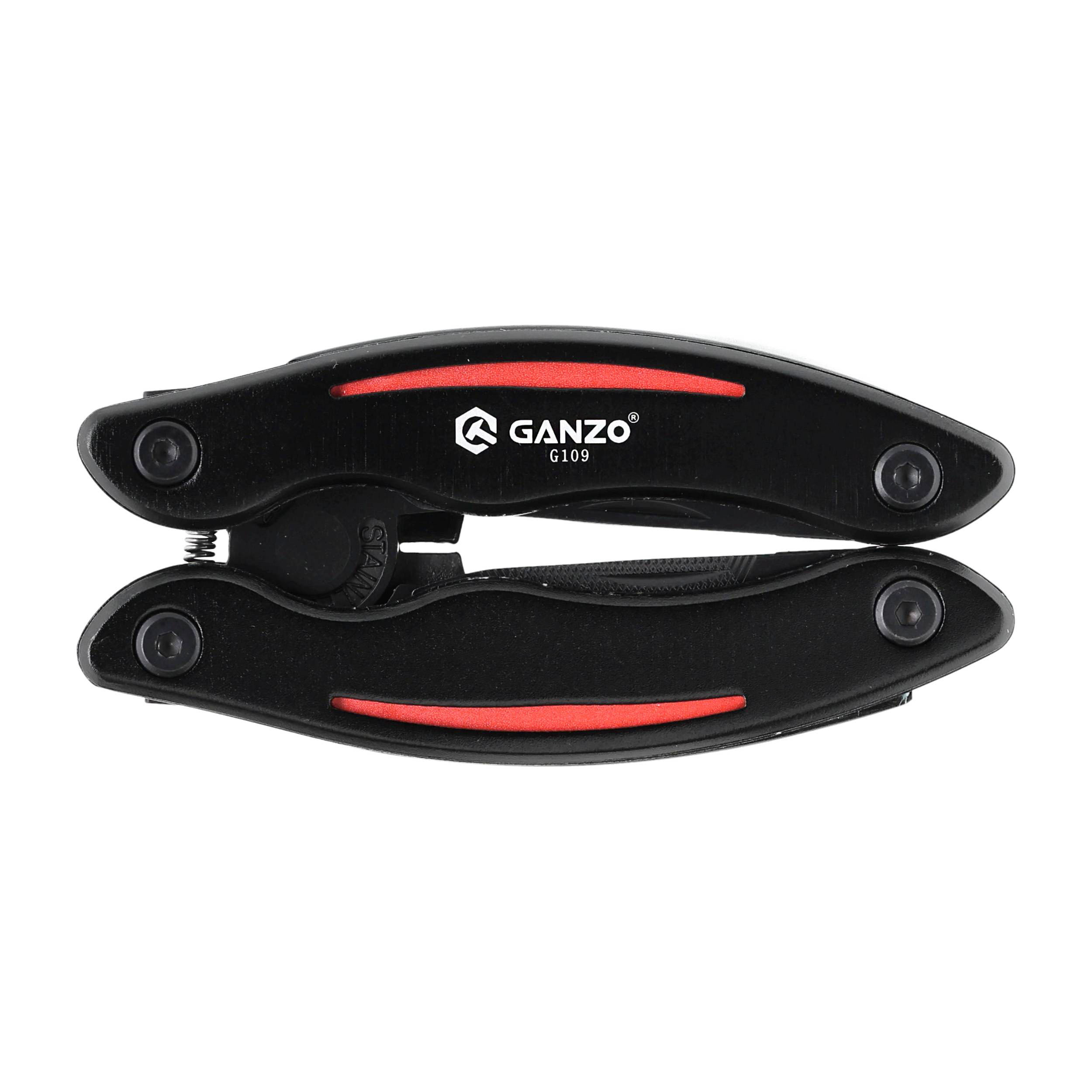 Narzędzie wielofunkcyjne multitool Ganzo G109 czerwony - obrazek 4