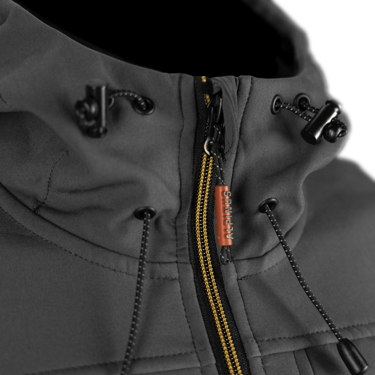 Kurtka męska Alpinus softshell Vinicunca szara L - obrazek 6